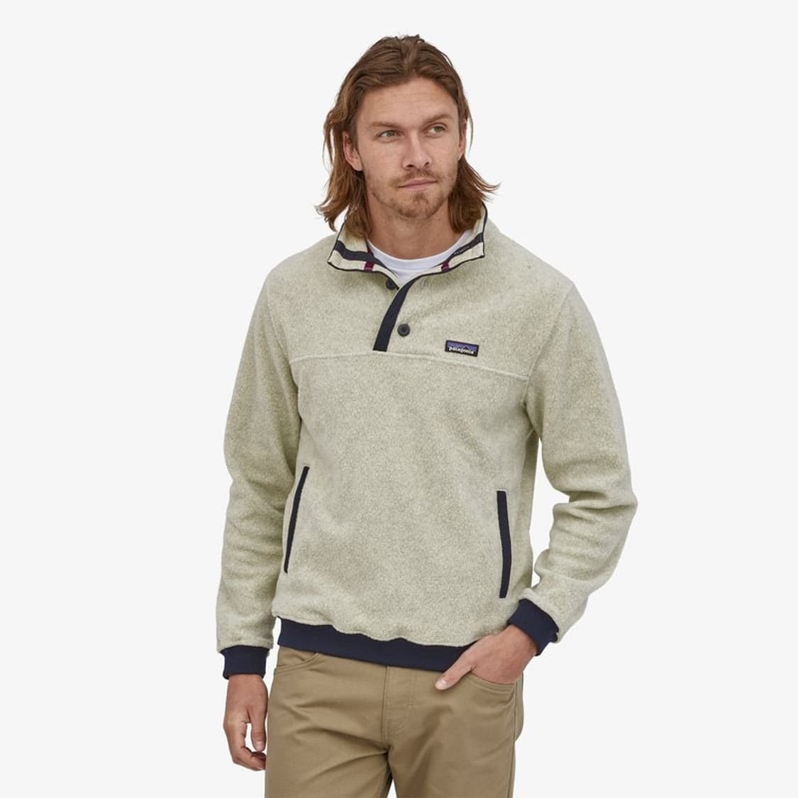 파타고니아 플리스 신칠라 시어링 풀오버 버튼 자켓 L 상품이미지2