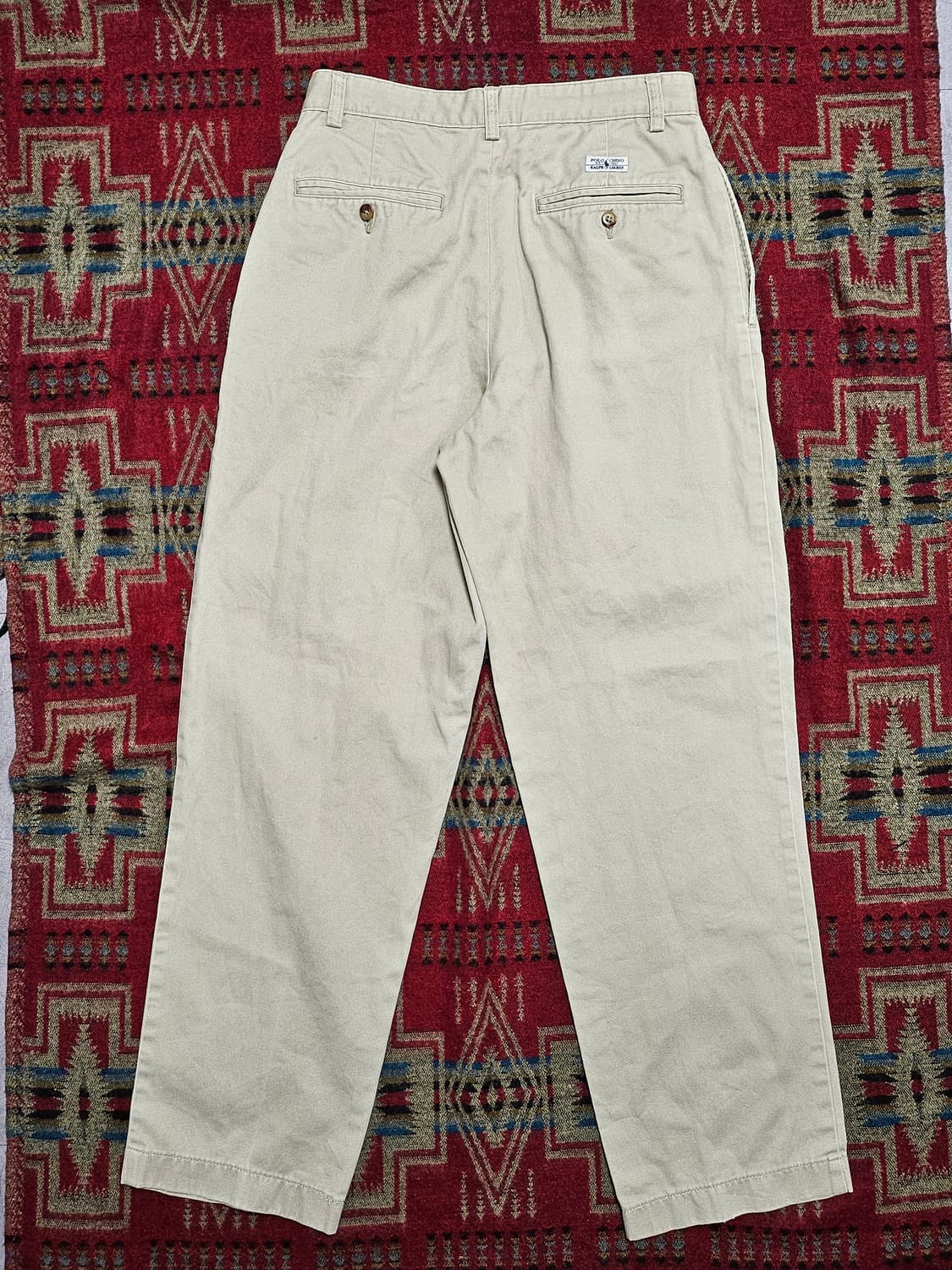 29)90s Polo ralph lauren 투턱 치노 팬츠 상품이미지3