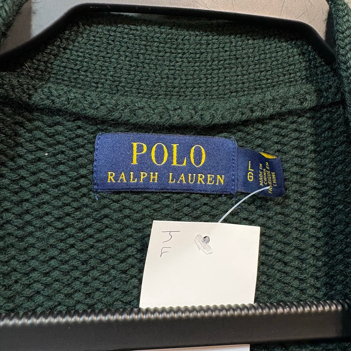 [L] POLO 폴로 랄프로렌 50주년 레터맨 와펜 패치 가디건 상품이미지6