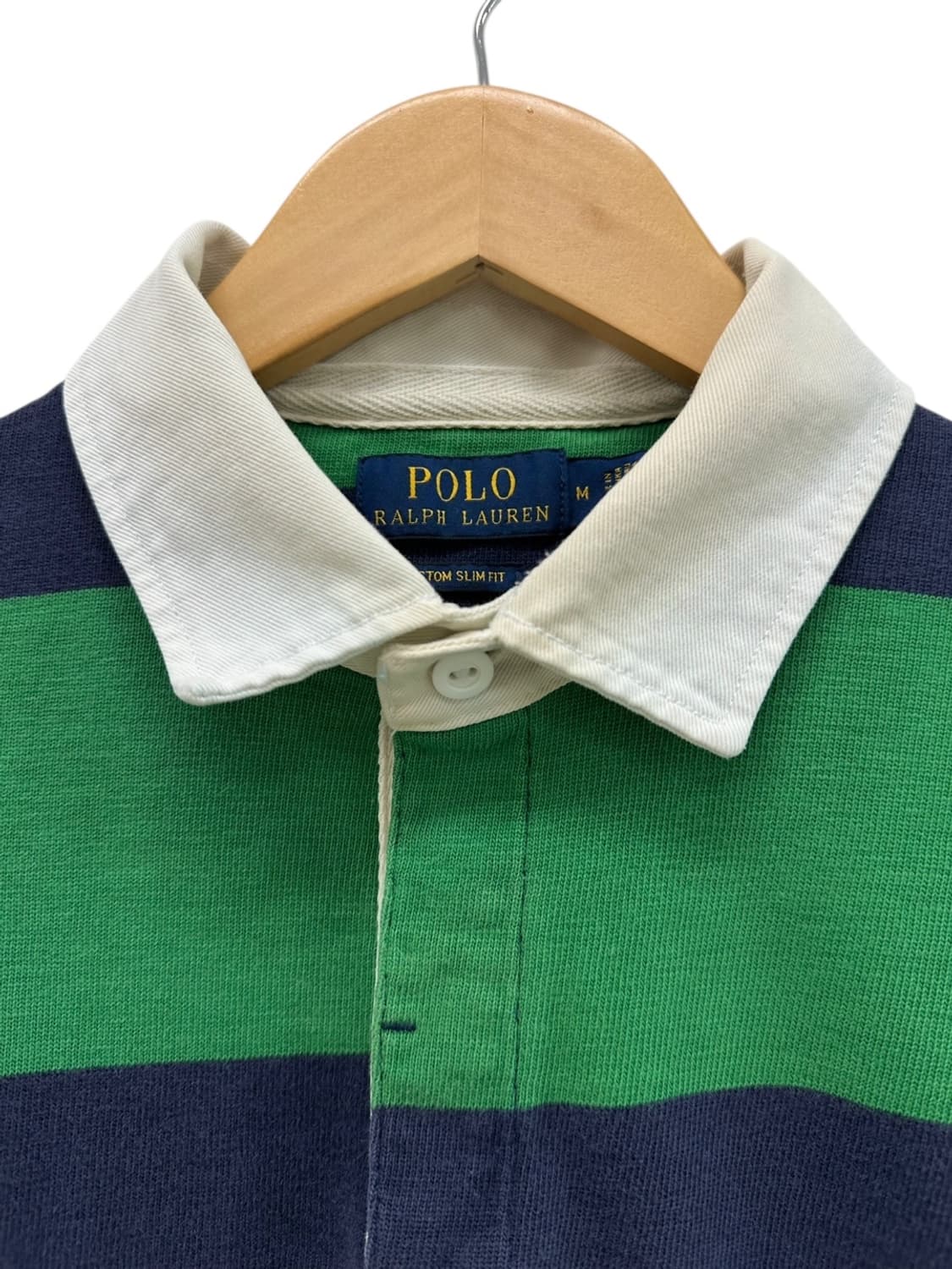 폴로 럭비티 그린&네이비 (M) 상품이미지3