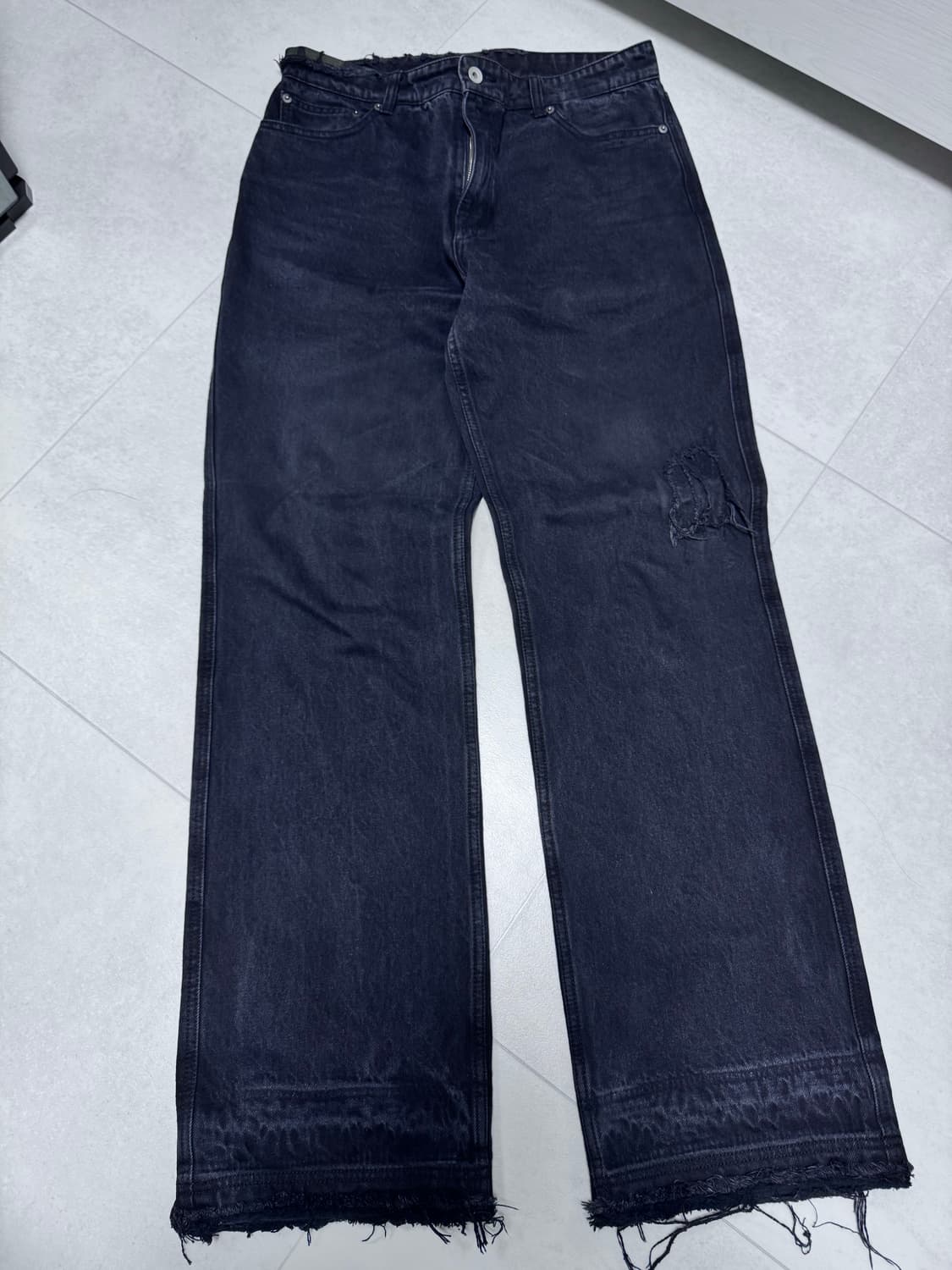 (중고/L xlim ep8 04 trousers 블랙 L 상품이미지4
