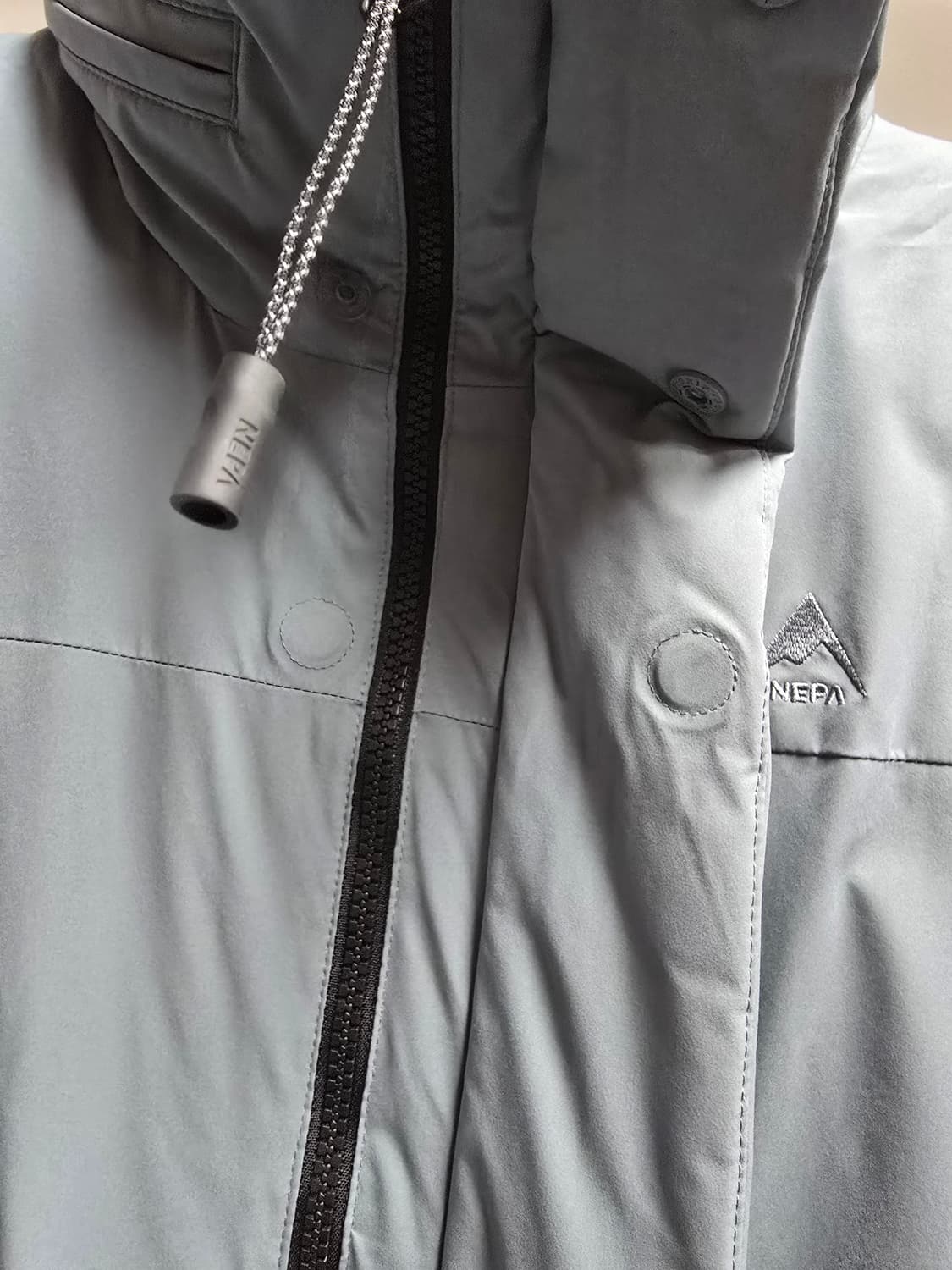 네파 구스다운 에어그램 롱 패딩 자켓 100(여유핏) 공용 상품이미지6