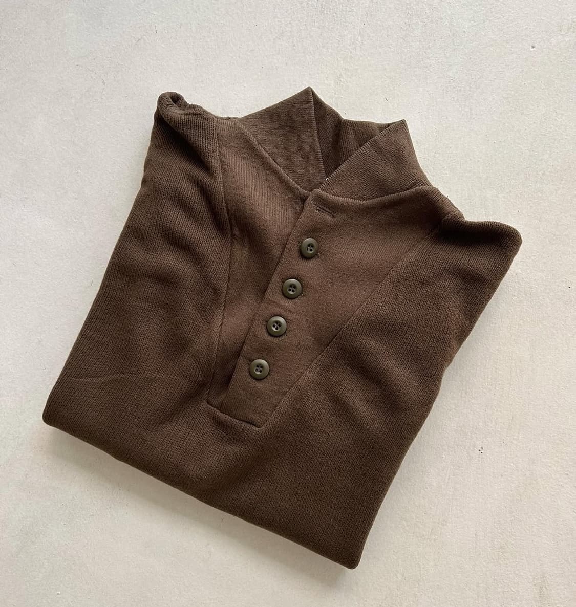 90‘s US Army 5 Button  Sweater 상품이미지1