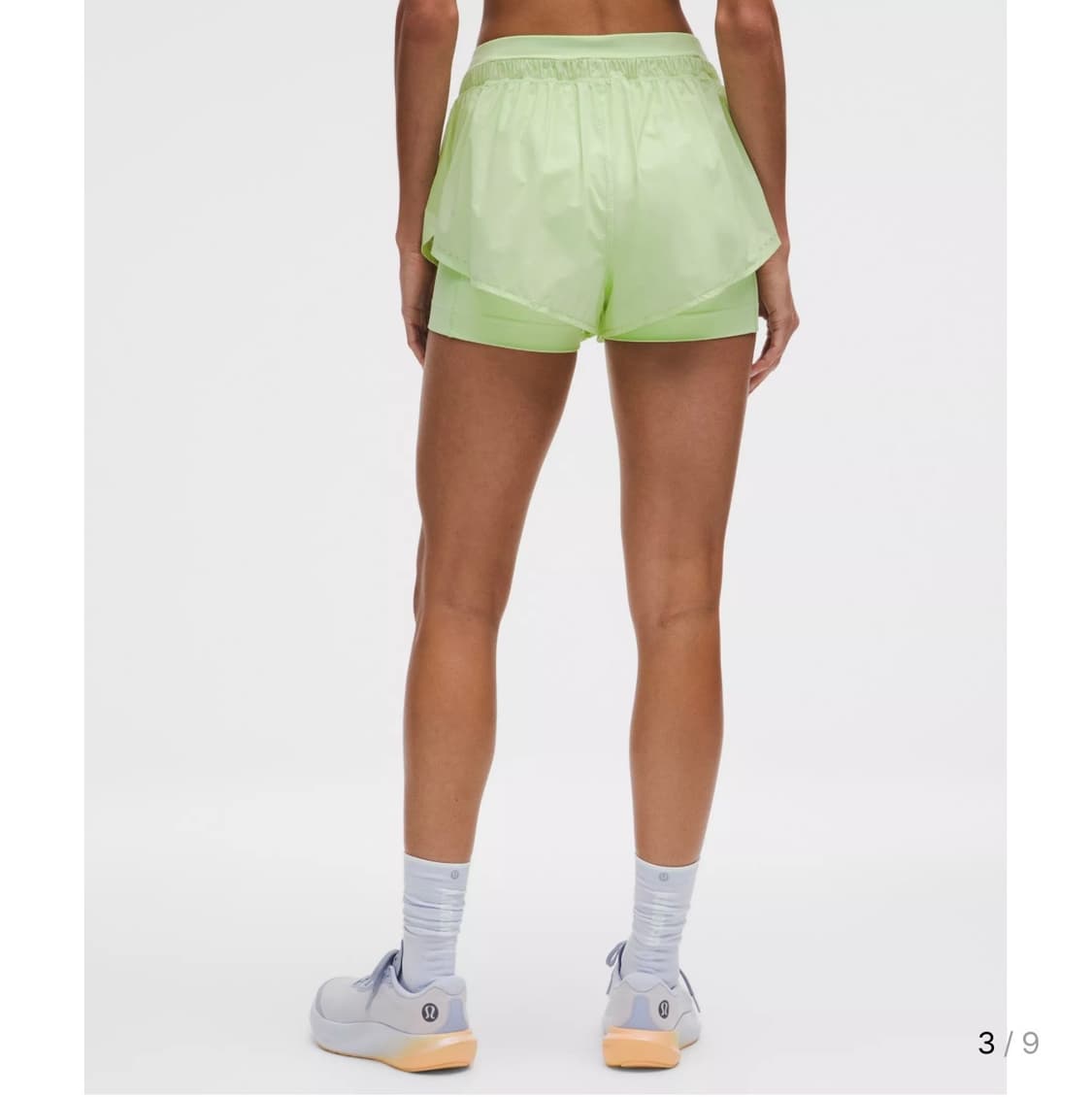 lululemon 룰루레몬 투명 2-in-1 하이라이즈 쇼츠 3" 상품이미지3