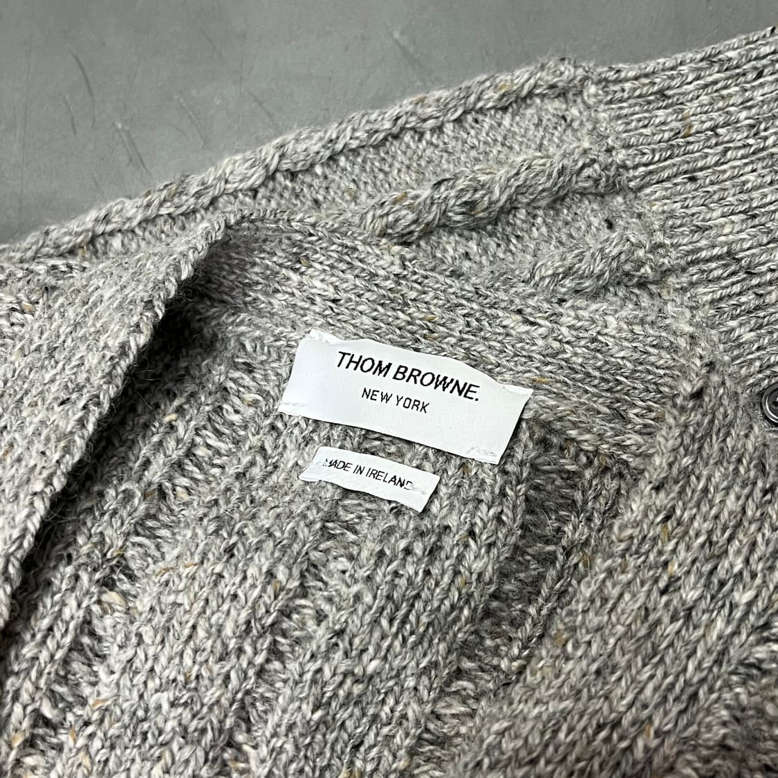  톰브라운 트위스트 케이블 가디건 y15154 상품이미지7