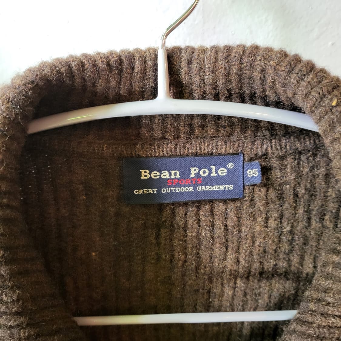 90s 빈폴 집업 니트 (95) 상품이미지5