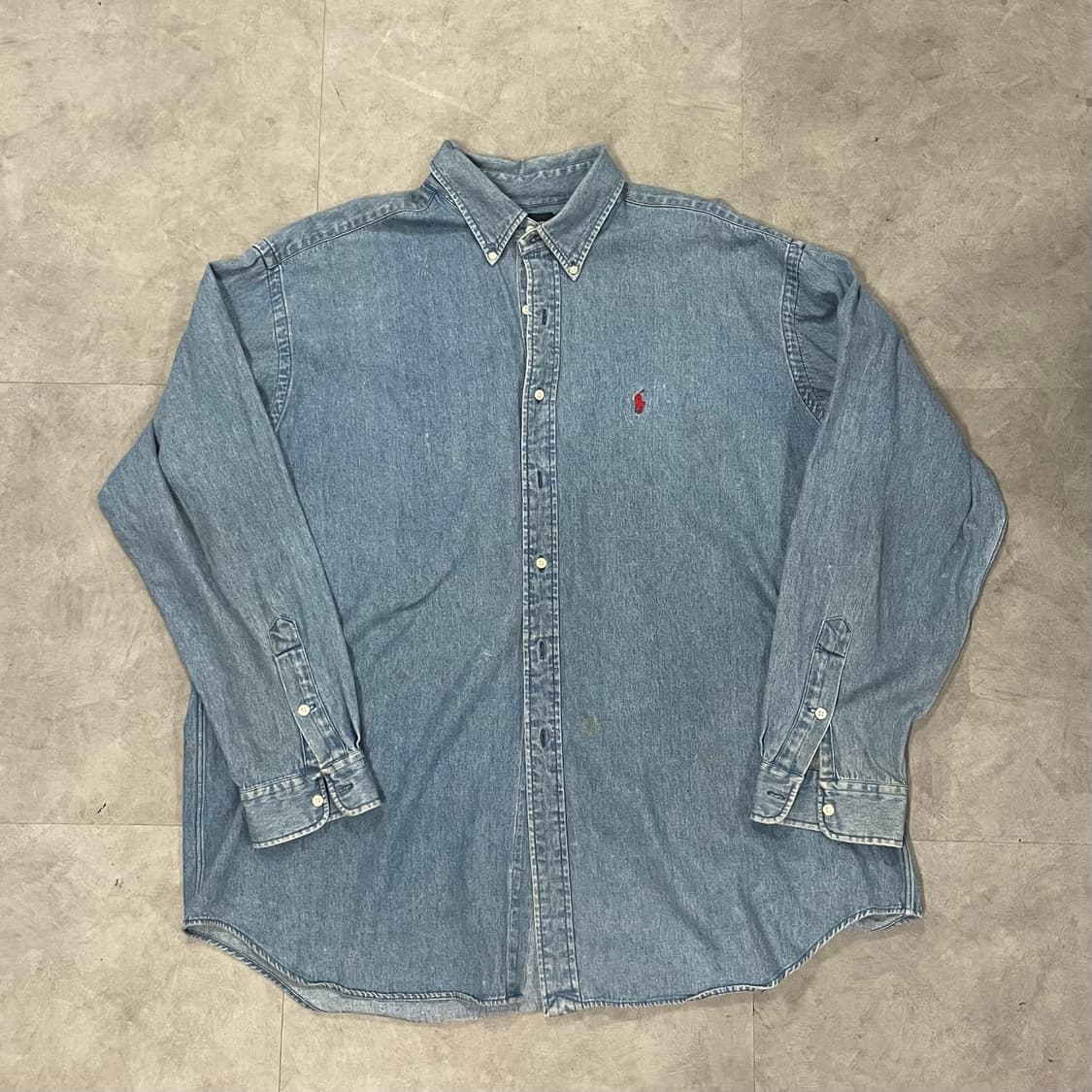 폴로 블레이어 데님셔츠 (115) 상품이미지2