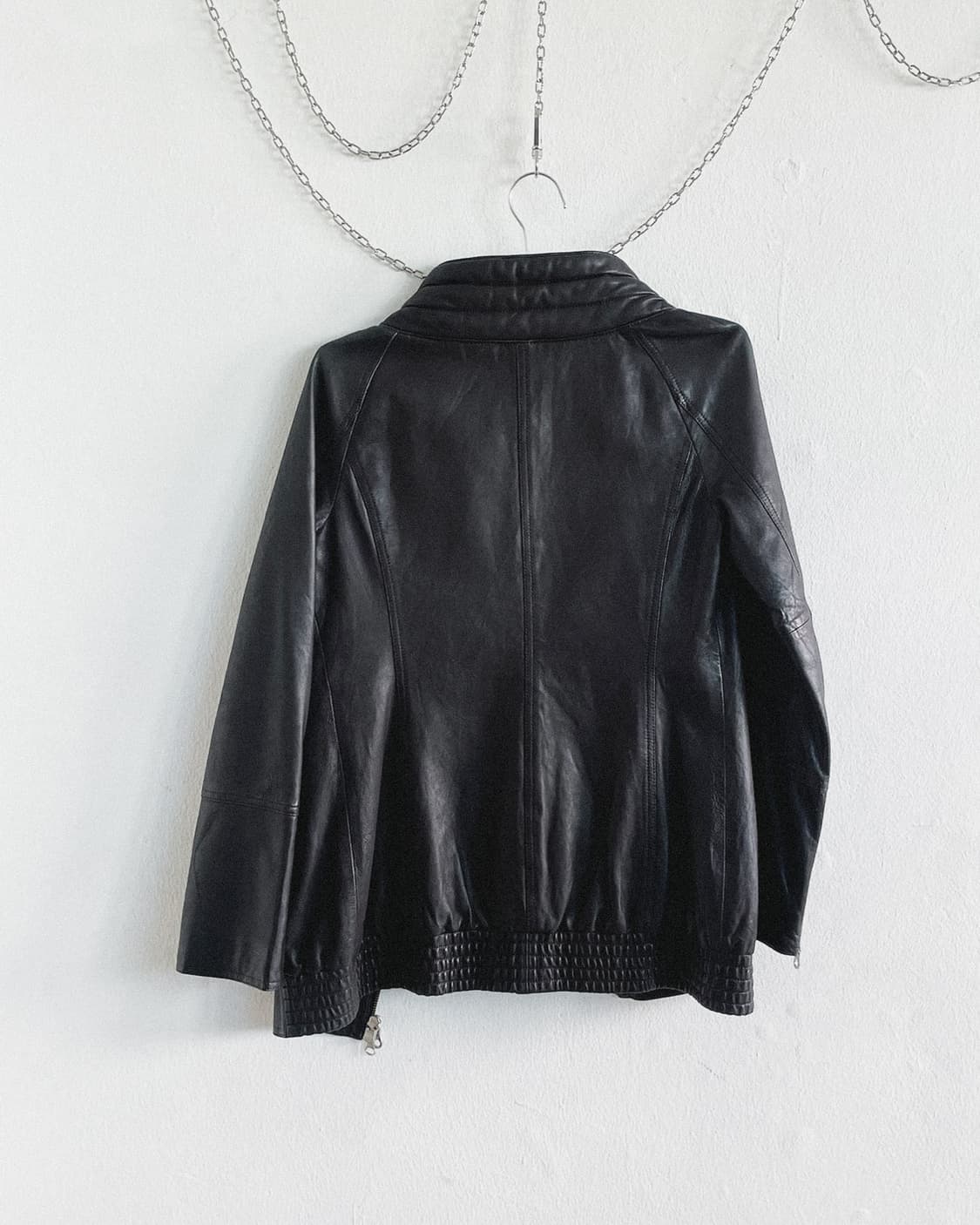 black blood diamonds 하이넥 보노 레더자켓 상품이미지6