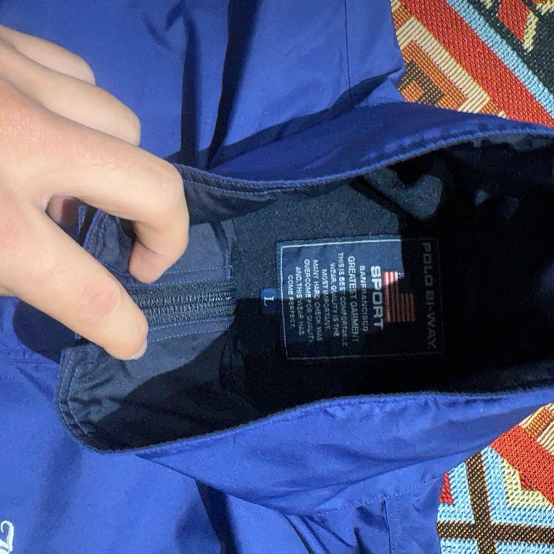 폴로 스포츠 올드스쿨 바람막이 자켓 상품이미지6