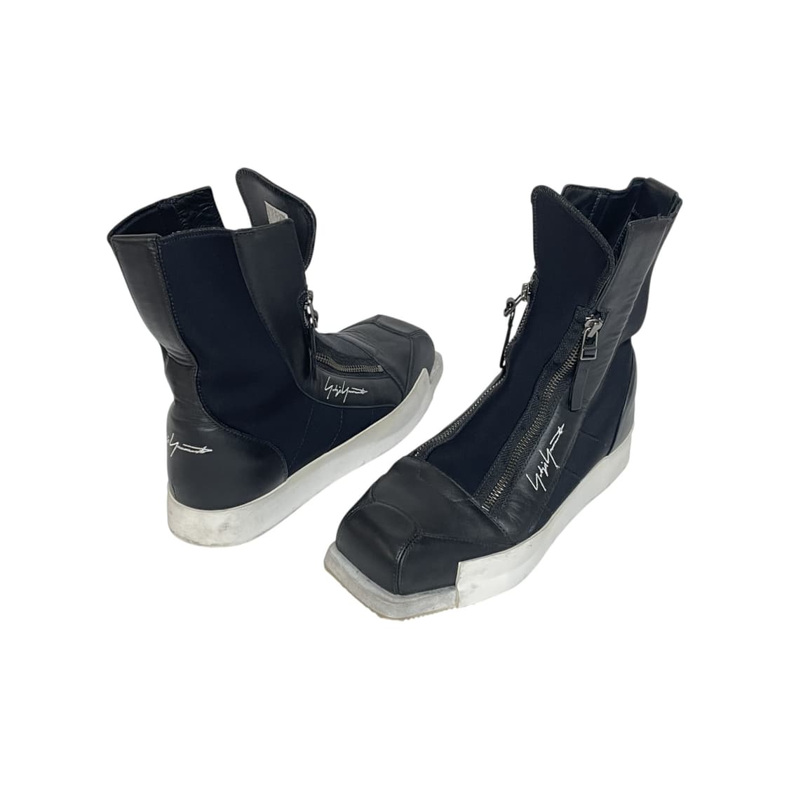 요지 야마모토 스퀘어 지퍼 부츠 2016fw 상품이미지3