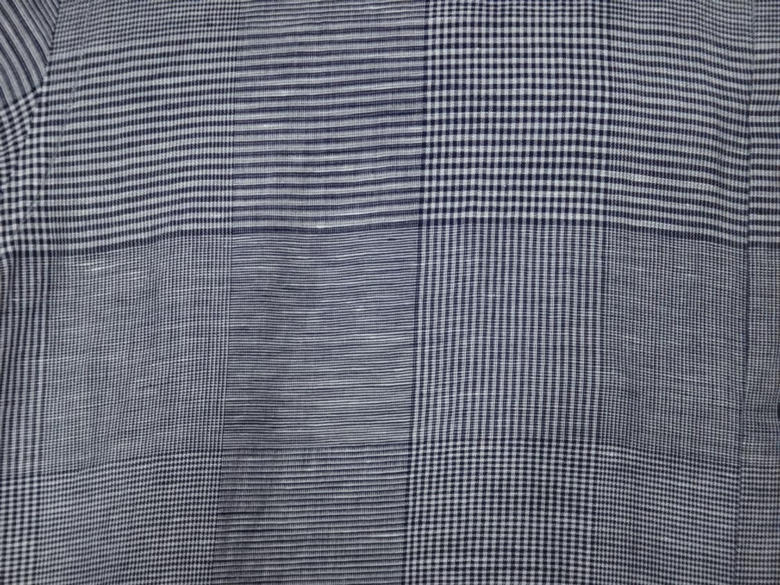 (2XL) LF 헤지스 린넨혼방 체크 셔츠 HZSH9B534 상품이미지6