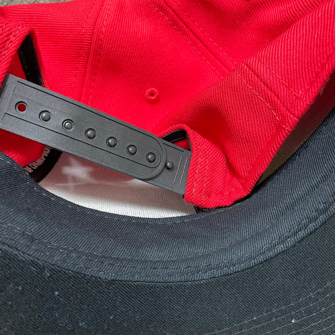 나이키 스냅백 모자 레드/블랙 상품이미지3