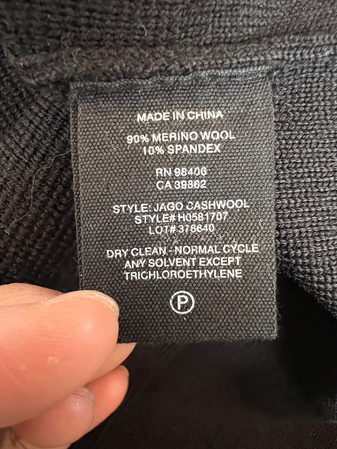 Theory 띠어리 남성 블랙 라운드울니트

 상품이미지6