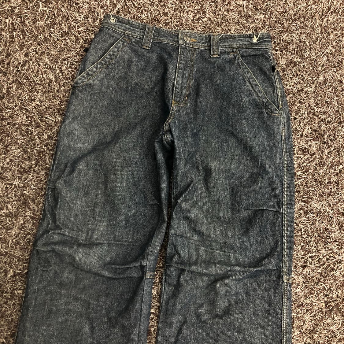 후부 올드스쿨 힙합 와이드 데님 팬츠 상품이미지6