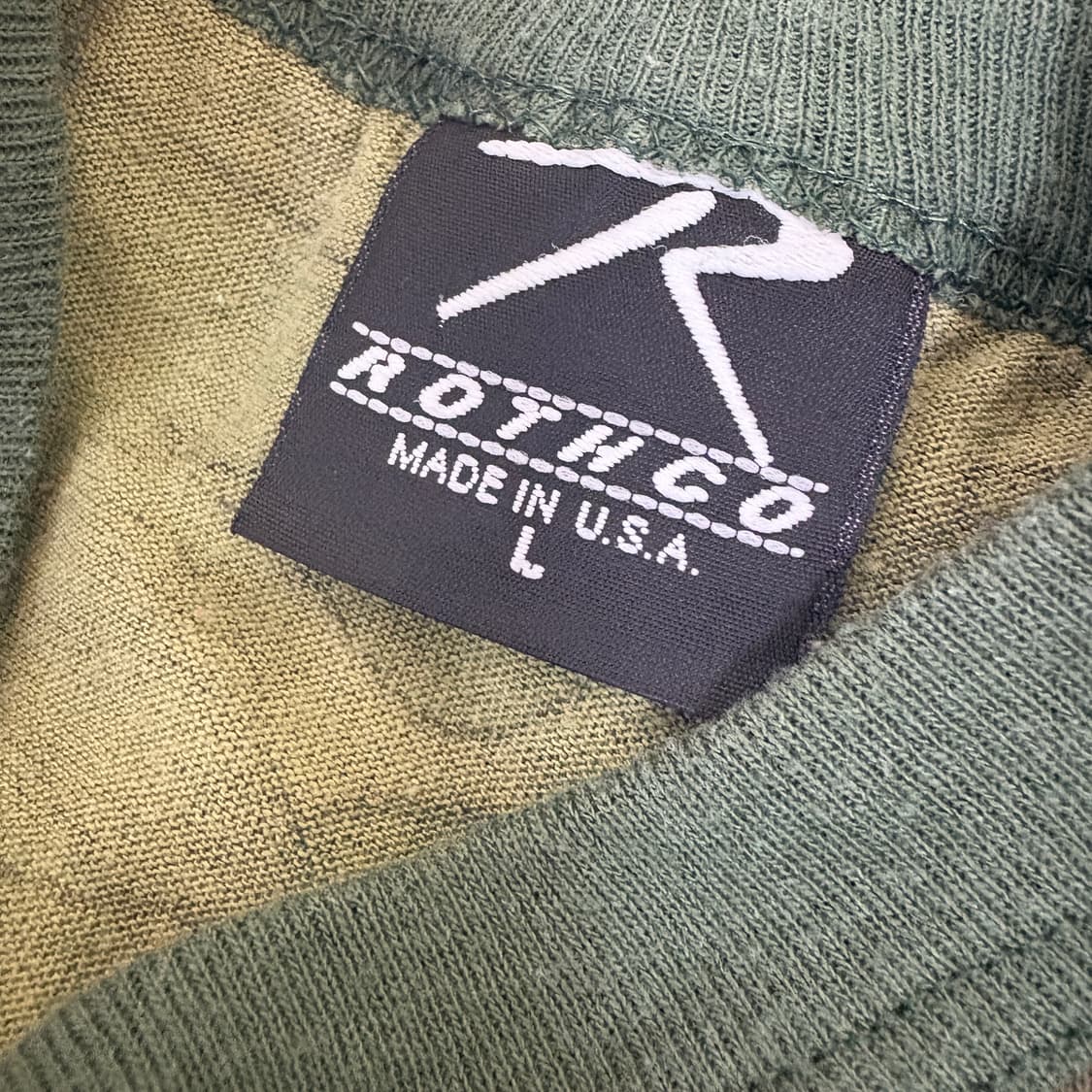 Rothco 90‘s 싱글스티치 카모 롱슬리브 상품이미지3