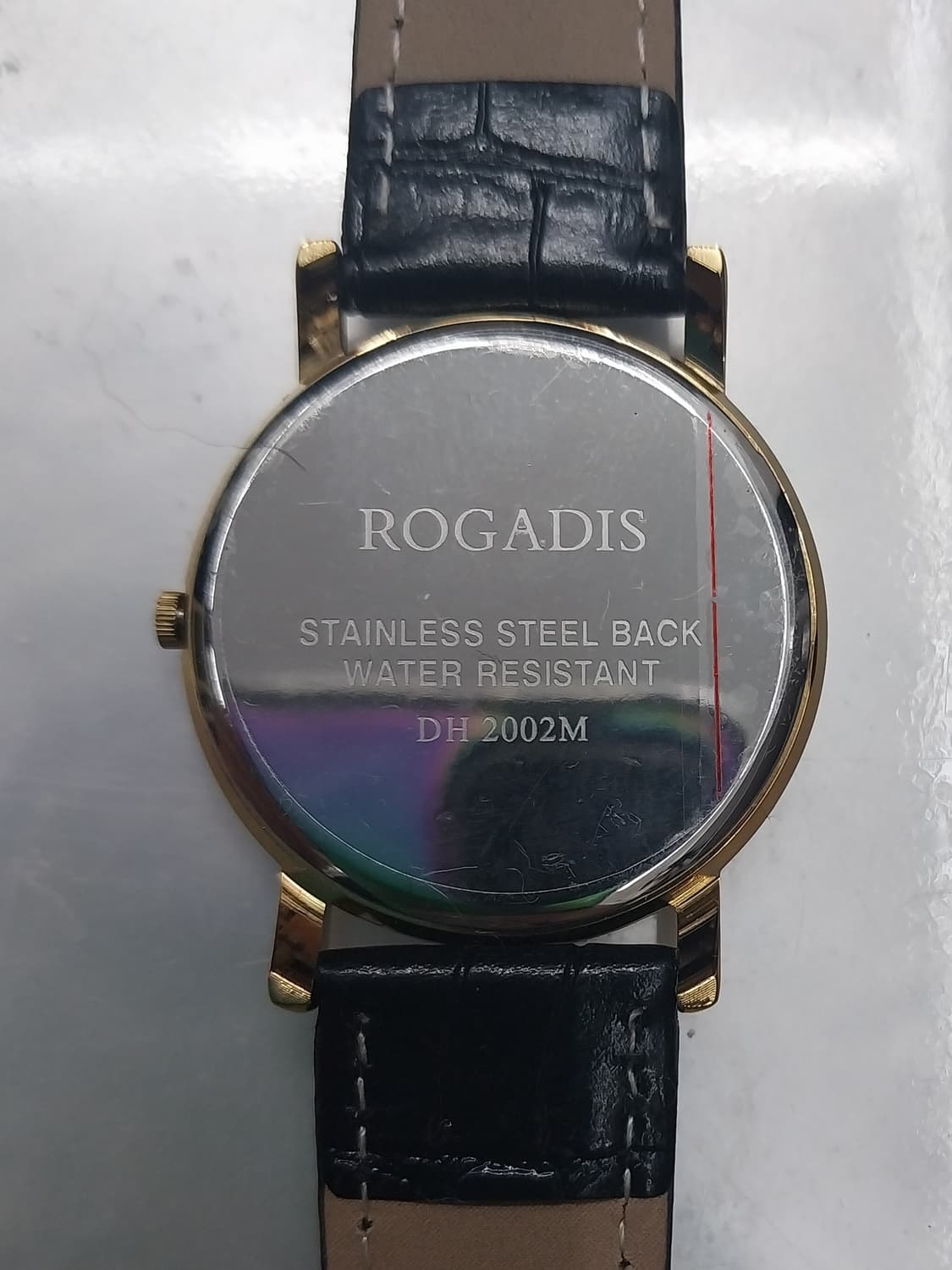 (새상품) 로가디스 금장 쿼츠  가죽시계 상품이미지4