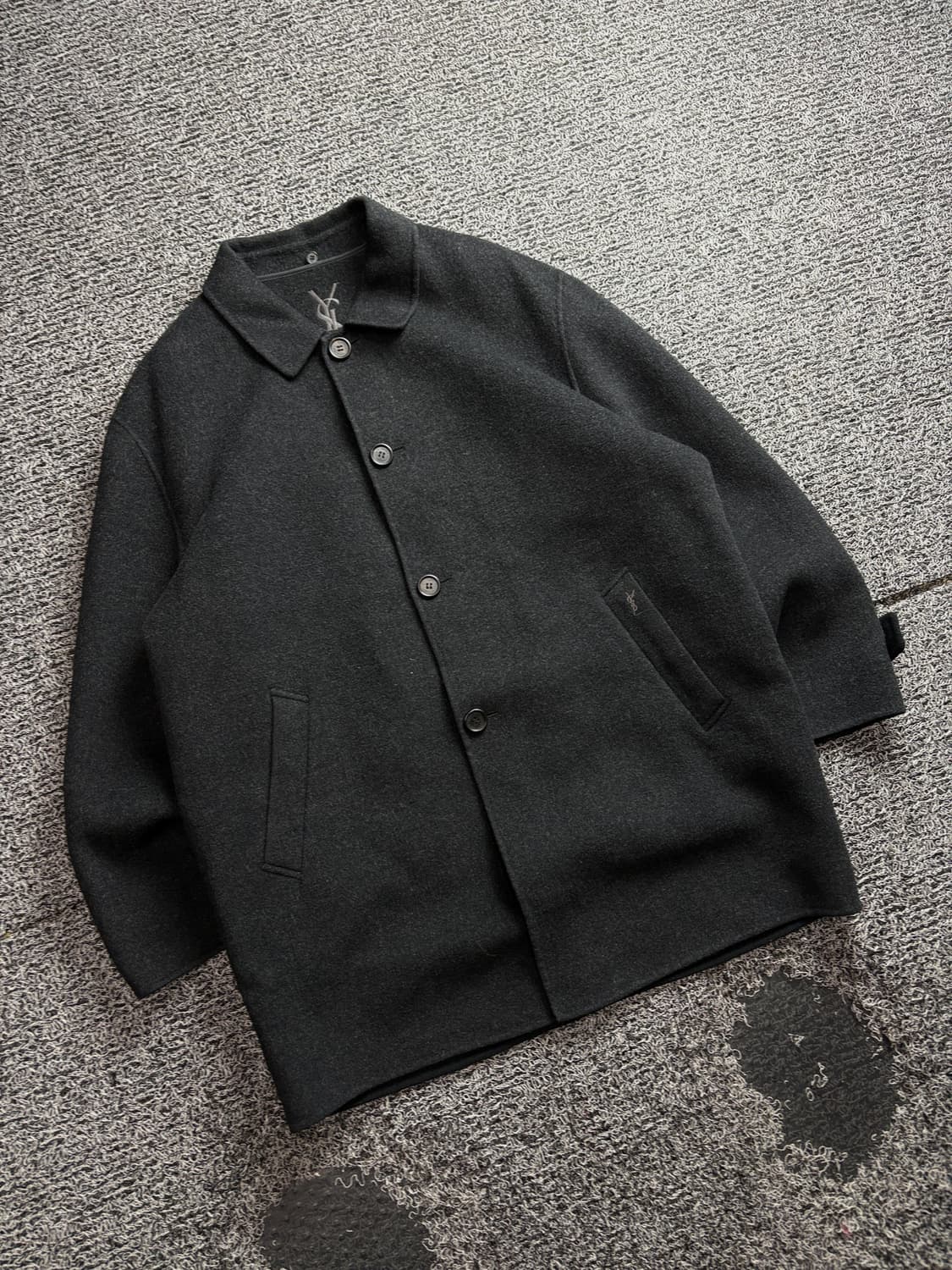 90s YSL 입생로랑 아카이브 발마칸 코트 3752 상품이미지1