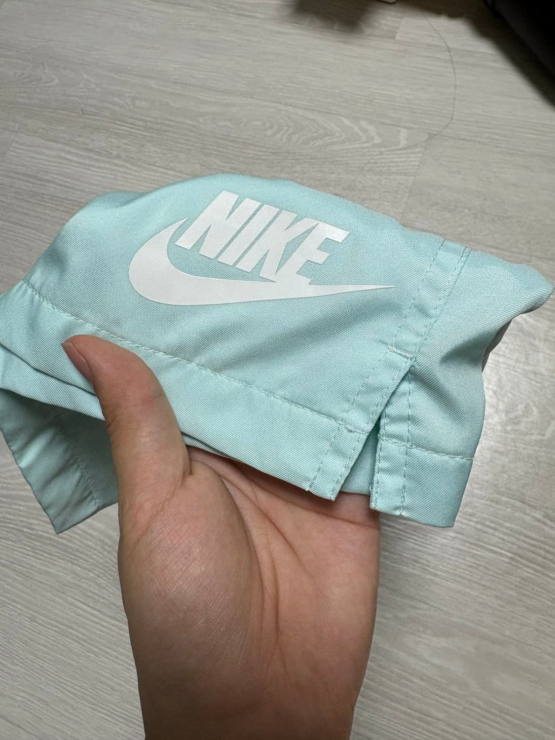 나이키 우븐 쇼츠 매쉬 안감 민트 반바지 상품이미지7