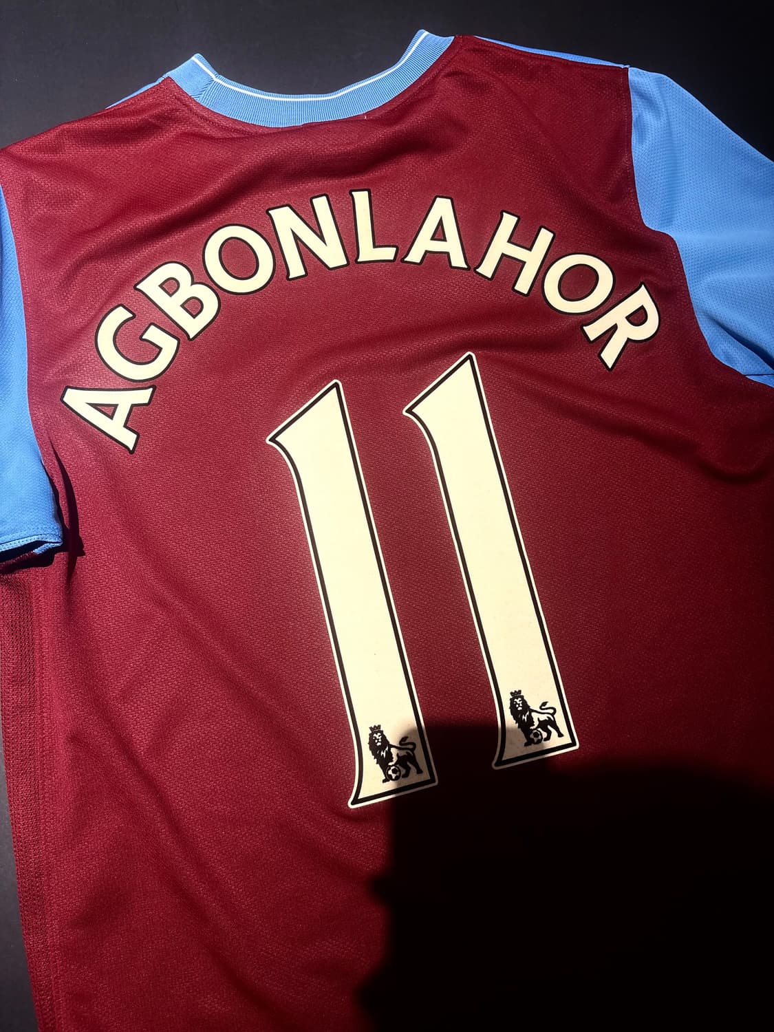 09-10 아스톤빌라 아그본라허 홈 유니폼 상품이미지3