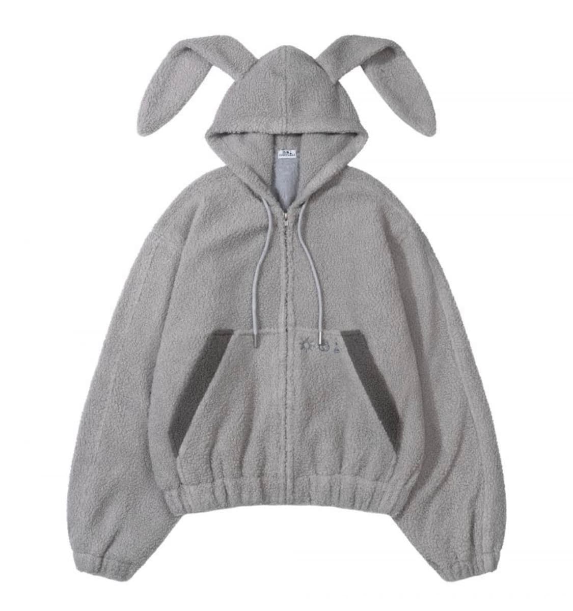 earthjigu 어스지구 FLUFFY BUNNY JACKET (GRAY 상품이미지1
