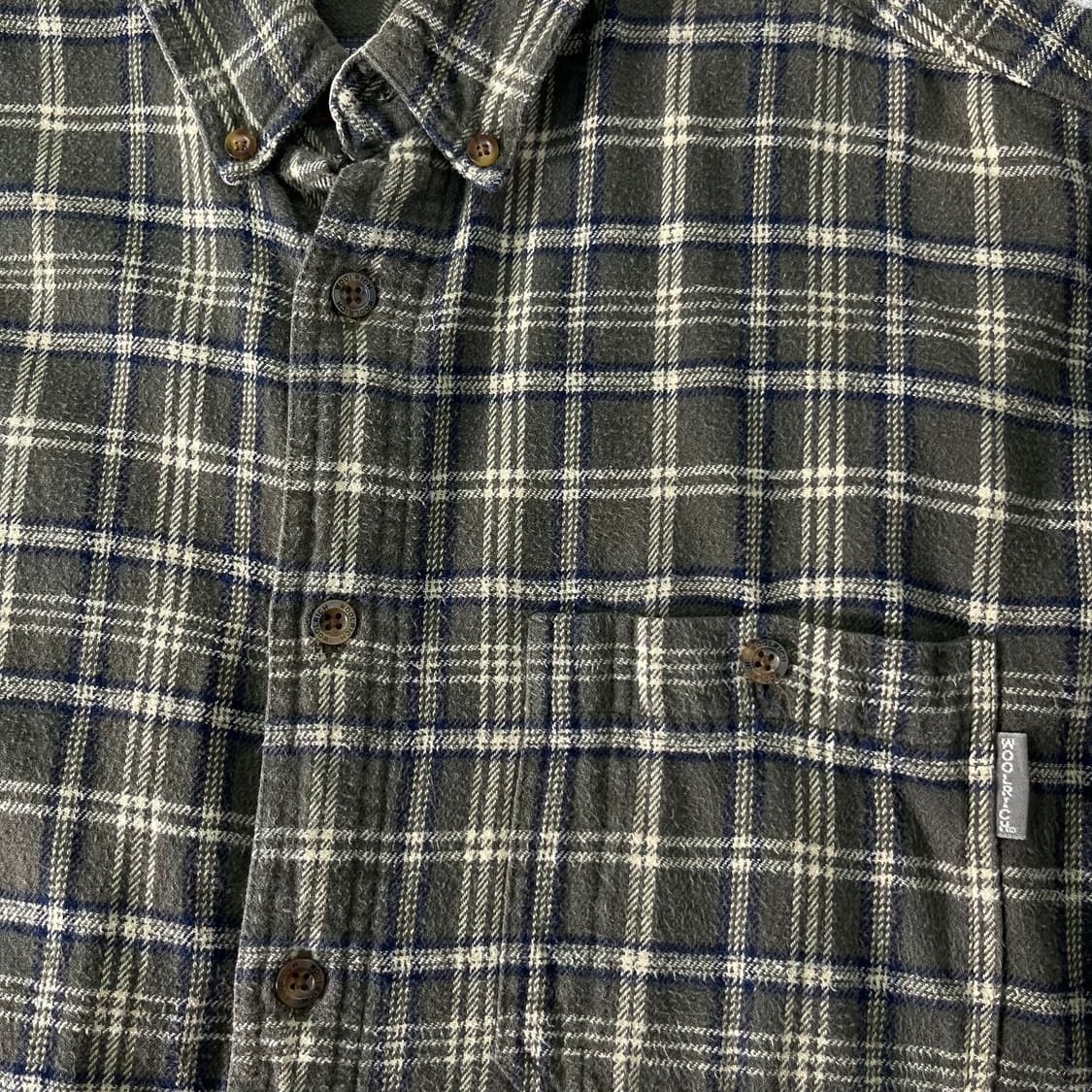 105 울리치 빈티지 체크 울 셔츠 상품이미지2