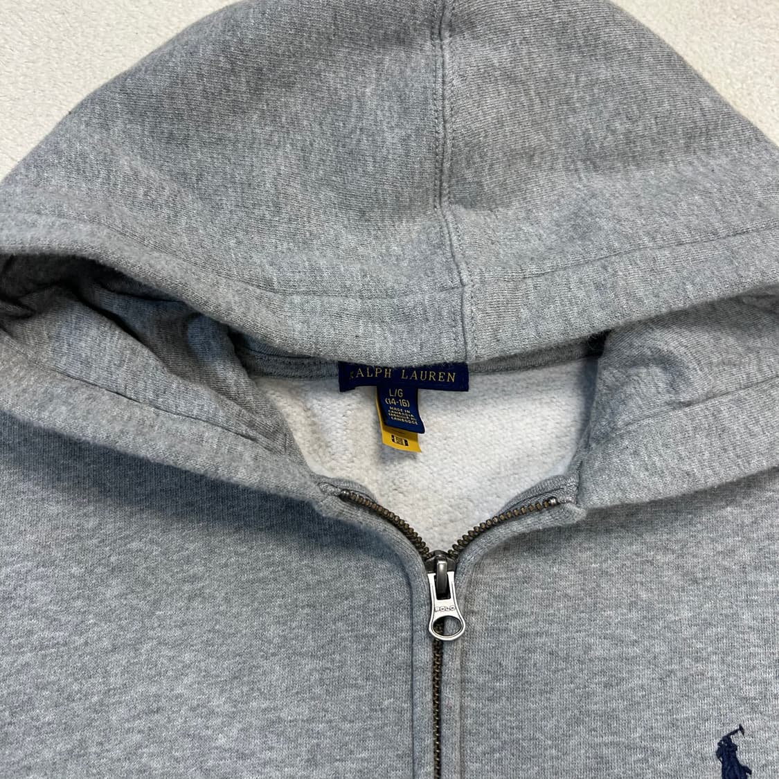 Polo Grey Hood Zip-up 상품이미지6