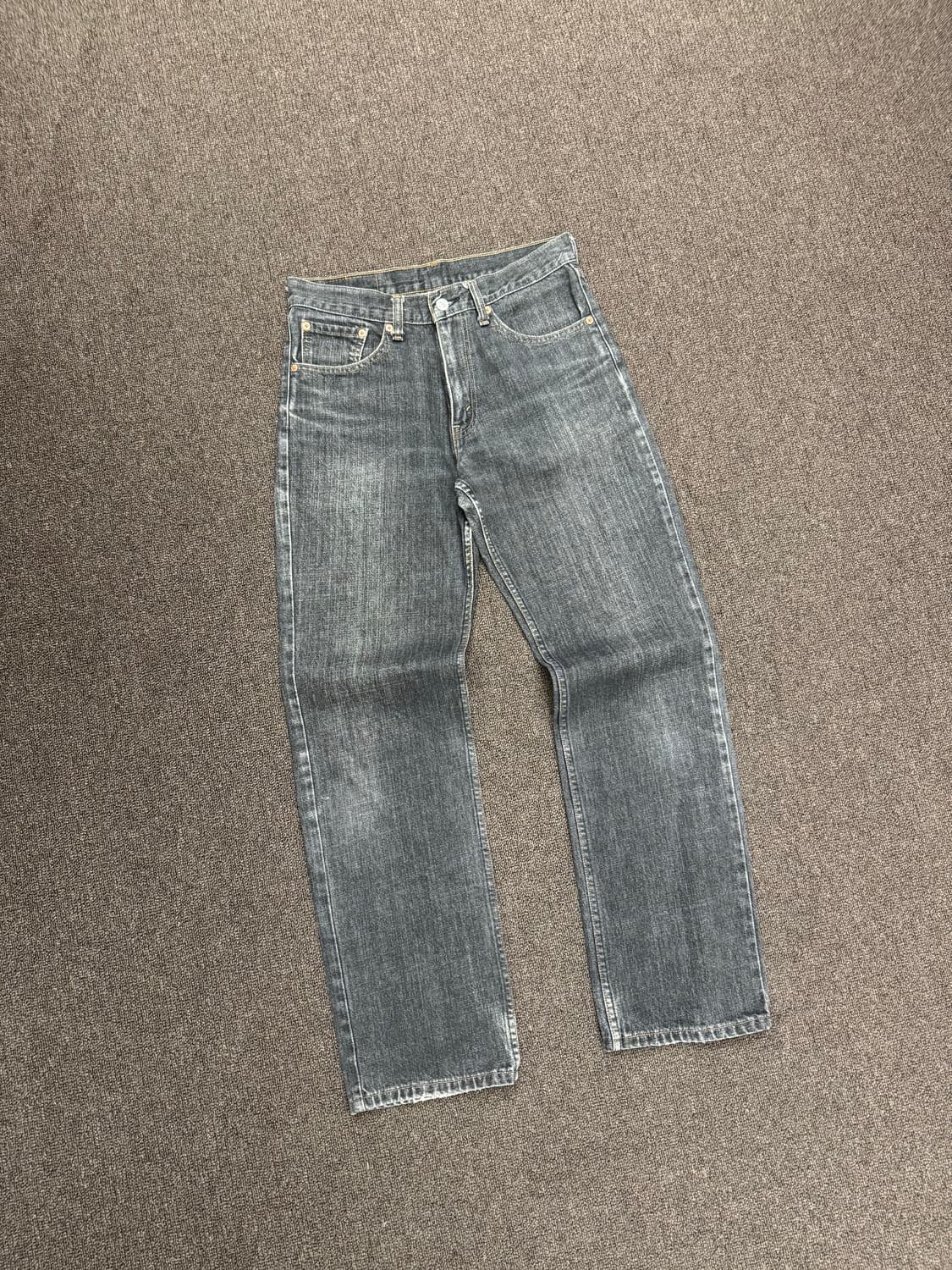 32)리바이스 빈티지 533 흑청 데님팬츠 상품이미지1