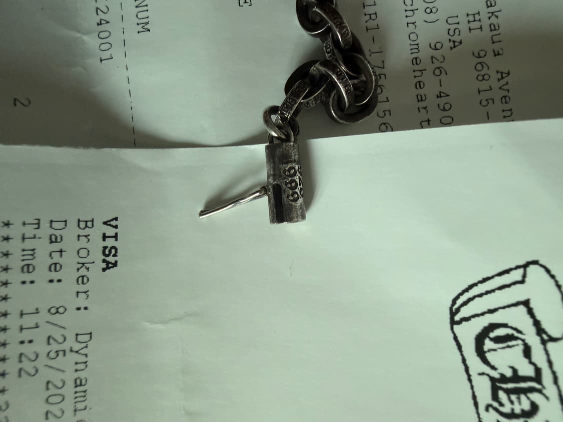 크롬하츠 페이퍼체인 24인치 상품이미지4