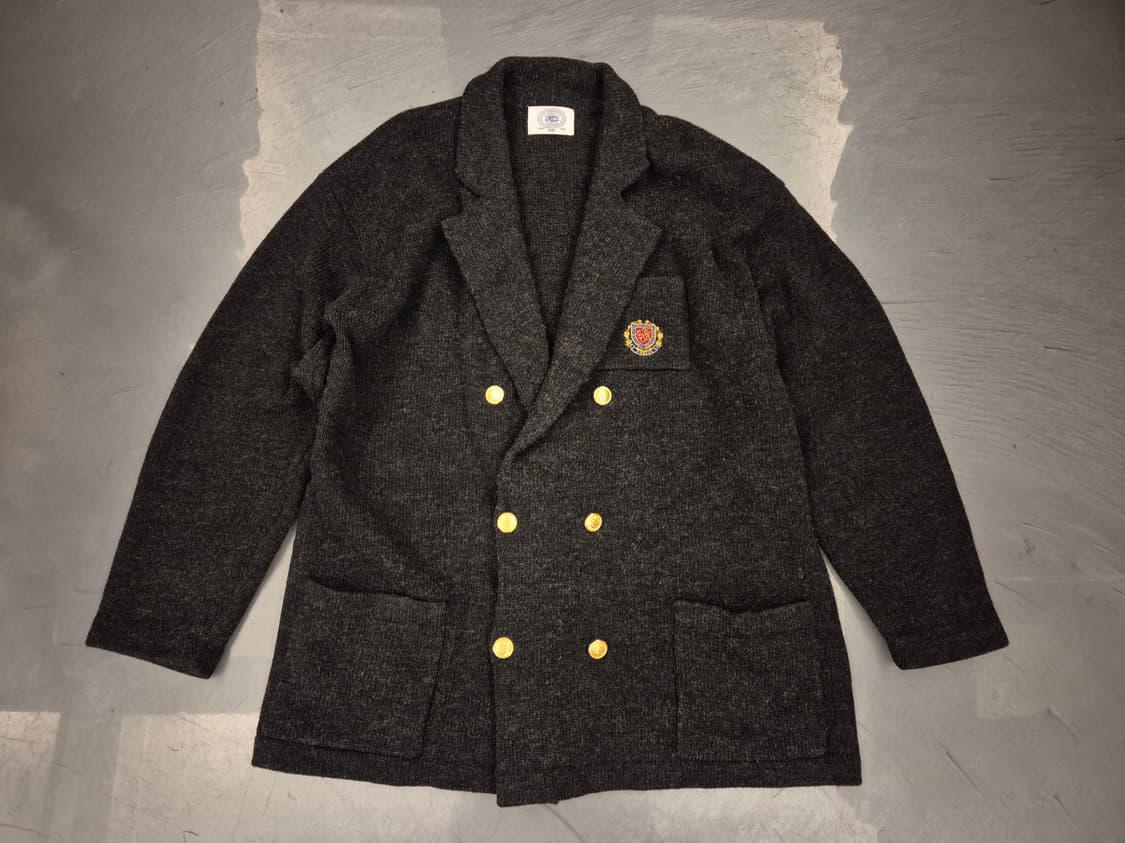 90s J PRESS 금장버튼 더블브레스트 가디건 상품이미지1