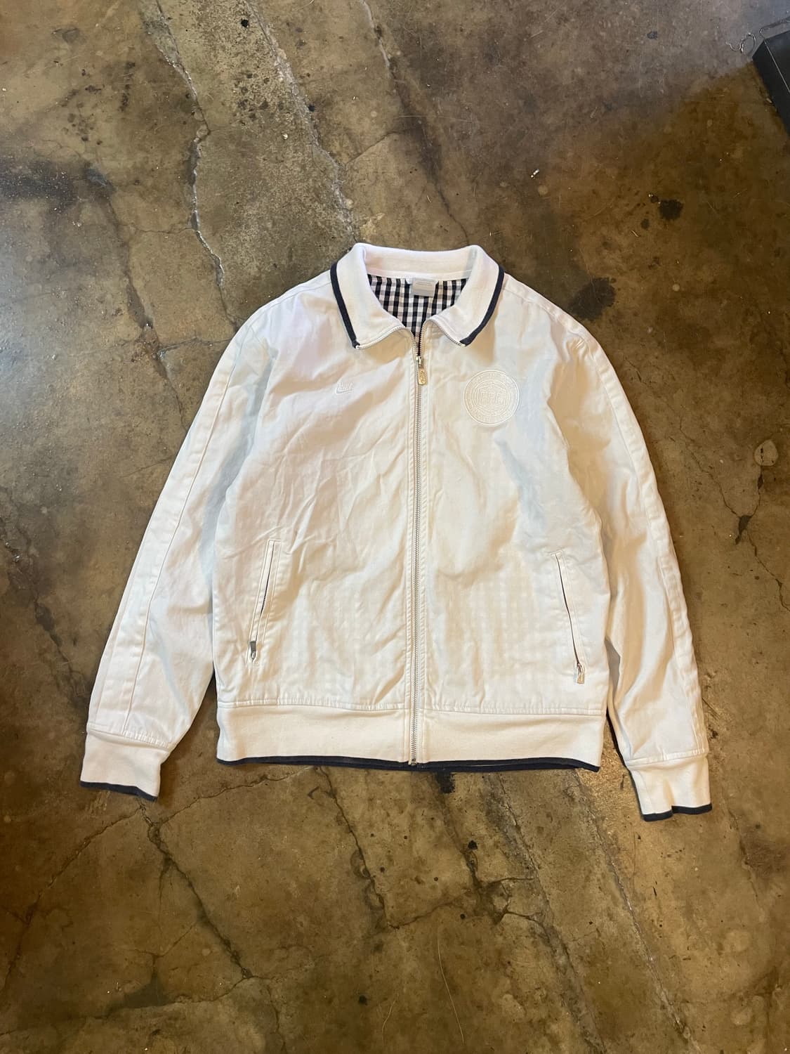 나이키 & FFF 코튼 트랙 자켓 화이트 상품이미지1