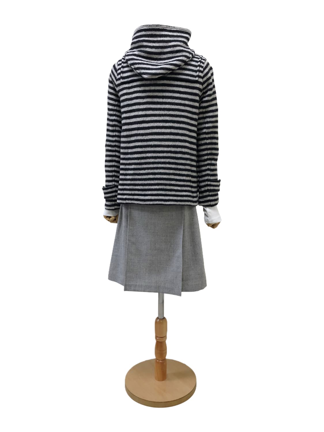 스트라이프 떡볶이 더플 코트 상품이미지7