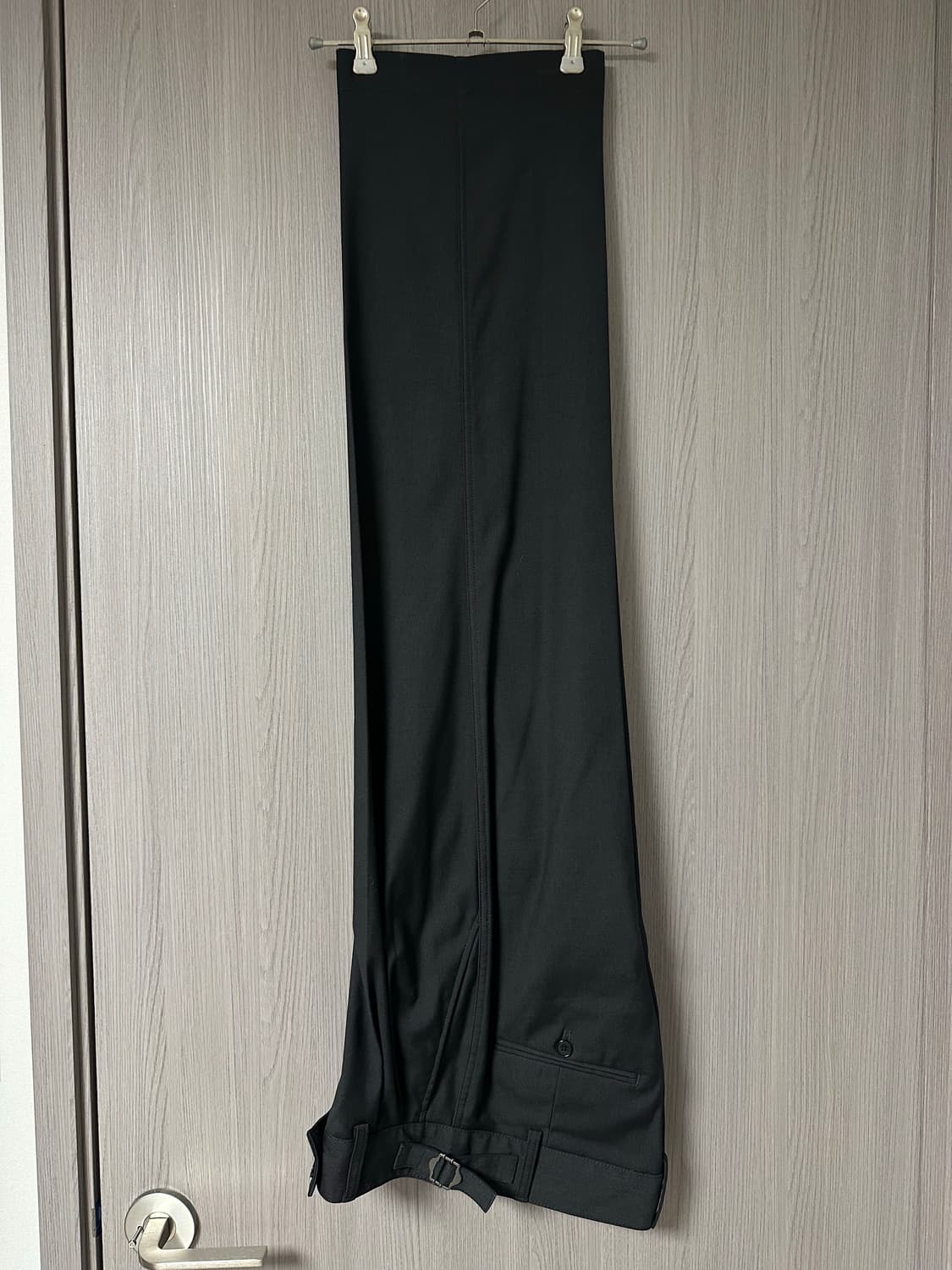 (0사이즈, aw) 어나더 오피스 산티아고 슬랙스 차콜 상품이미지1