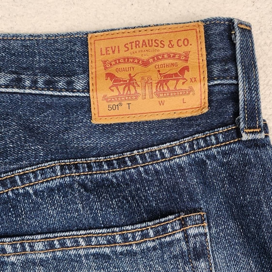 LEVI'S 501 데님팬츠 L 28 상품이미지5
