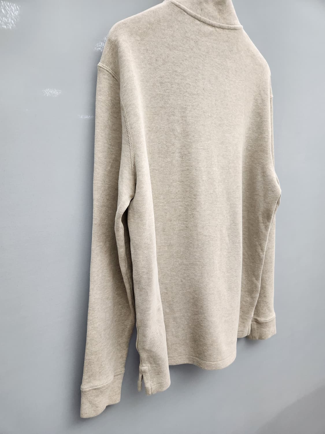 Polo 폴로 랄프로렌 베이지 반집업 니트 상품이미지6