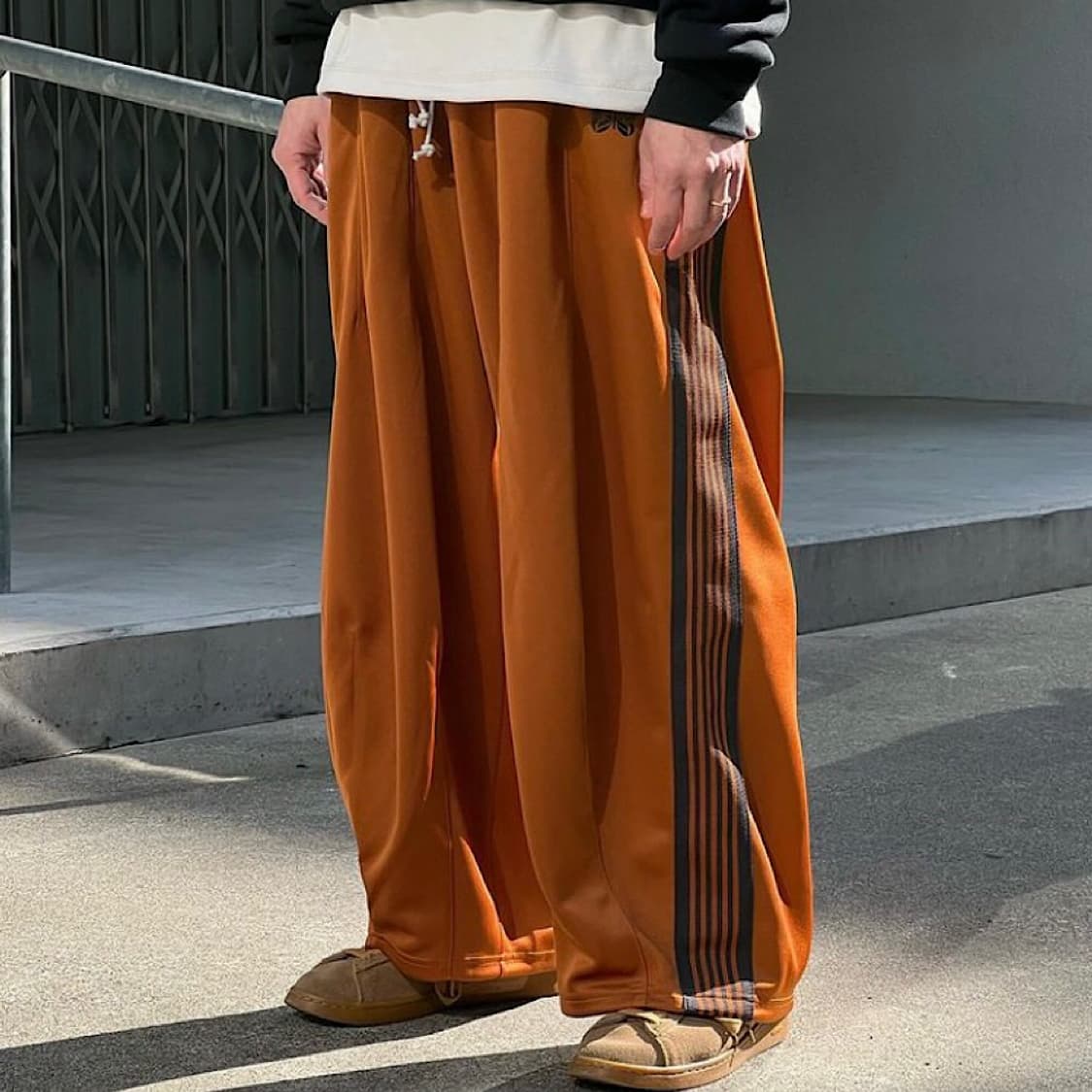 니들스 H.D. 트랙 팬츠 폴리 스무스 러스트 상품이미지2