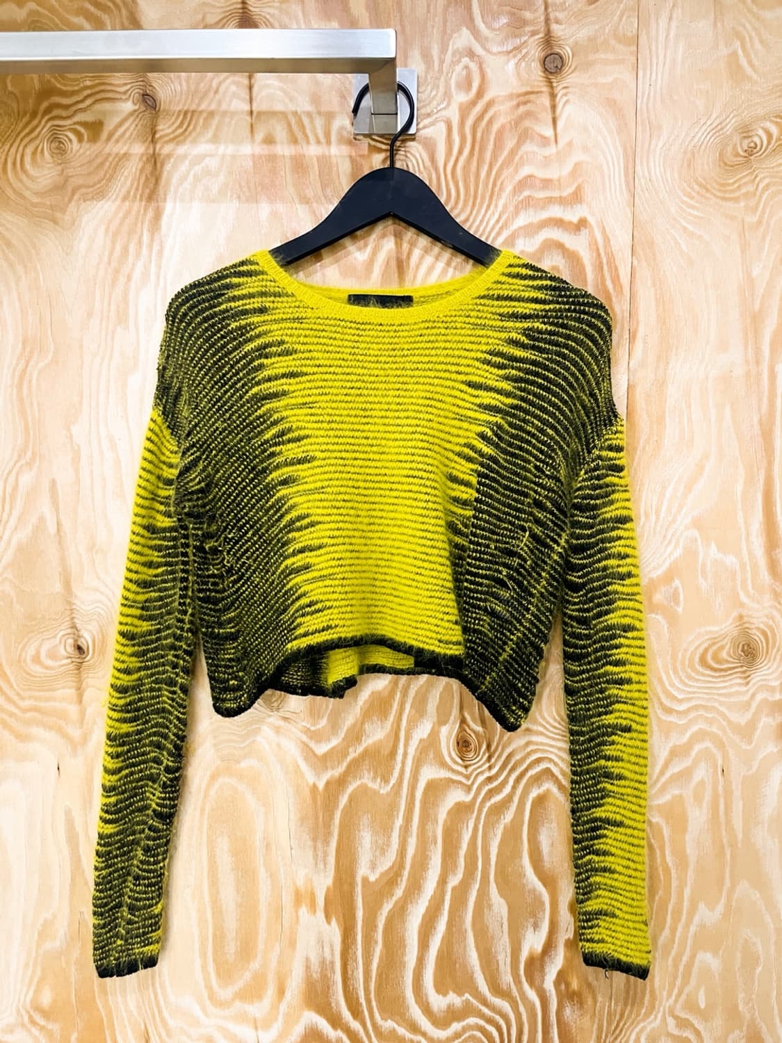 알렉산더 왕 12f/w 앙고라 크롭 니트 상품이미지2