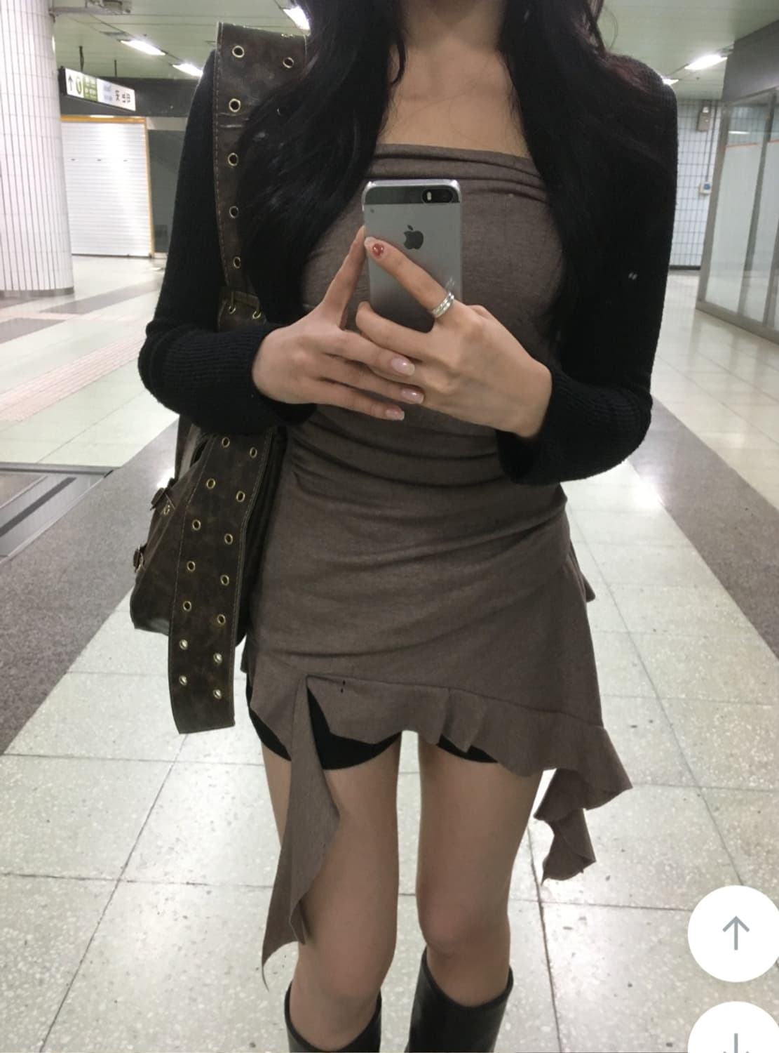 127room 언발 레이어드 원피스 (5초 시착) 상품이미지5