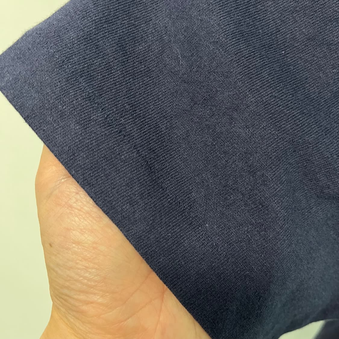 [L] USA 90s college ware 패치 반팔 티셔츠 다크네이비 상품이미지5