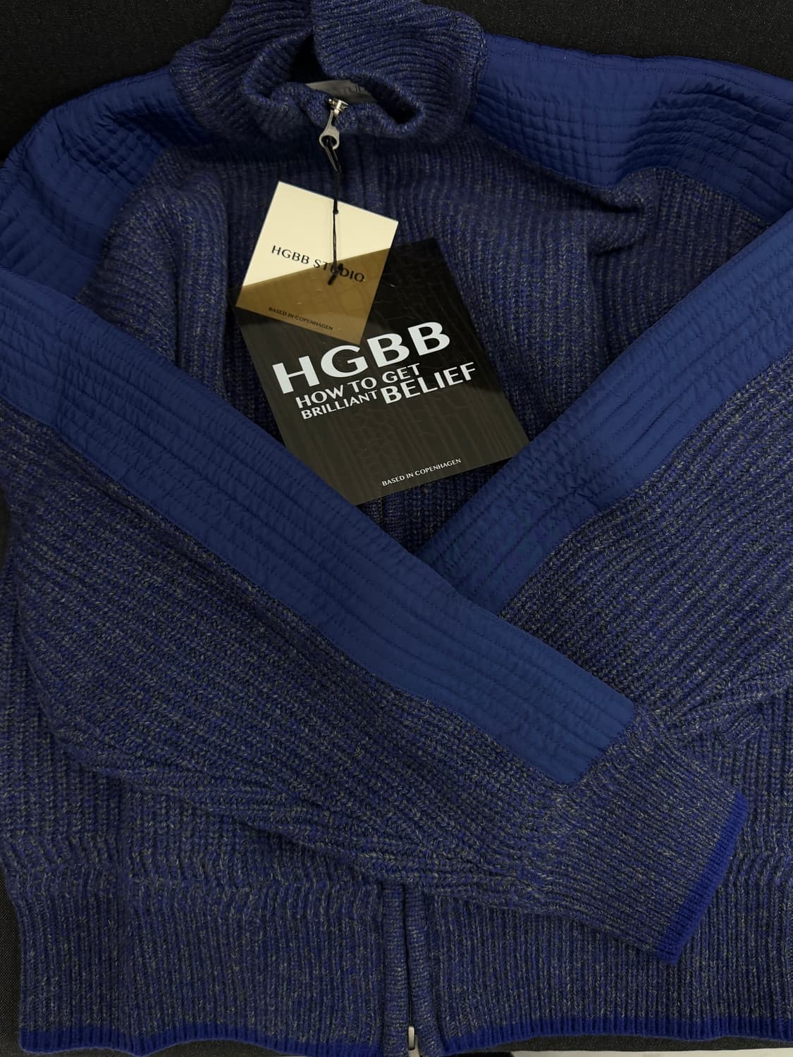 Hgbb 25aw yukon zipup blue 상품이미지2