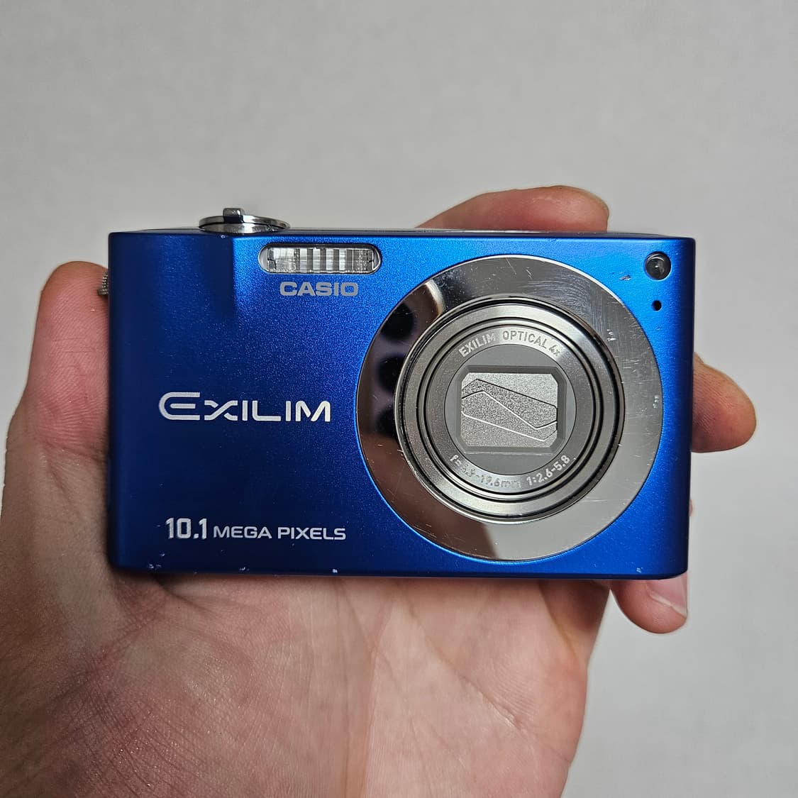카시오 엑슬림 EX-Z100 블루 빈티지 디카 디지털카메라 상품이미지1