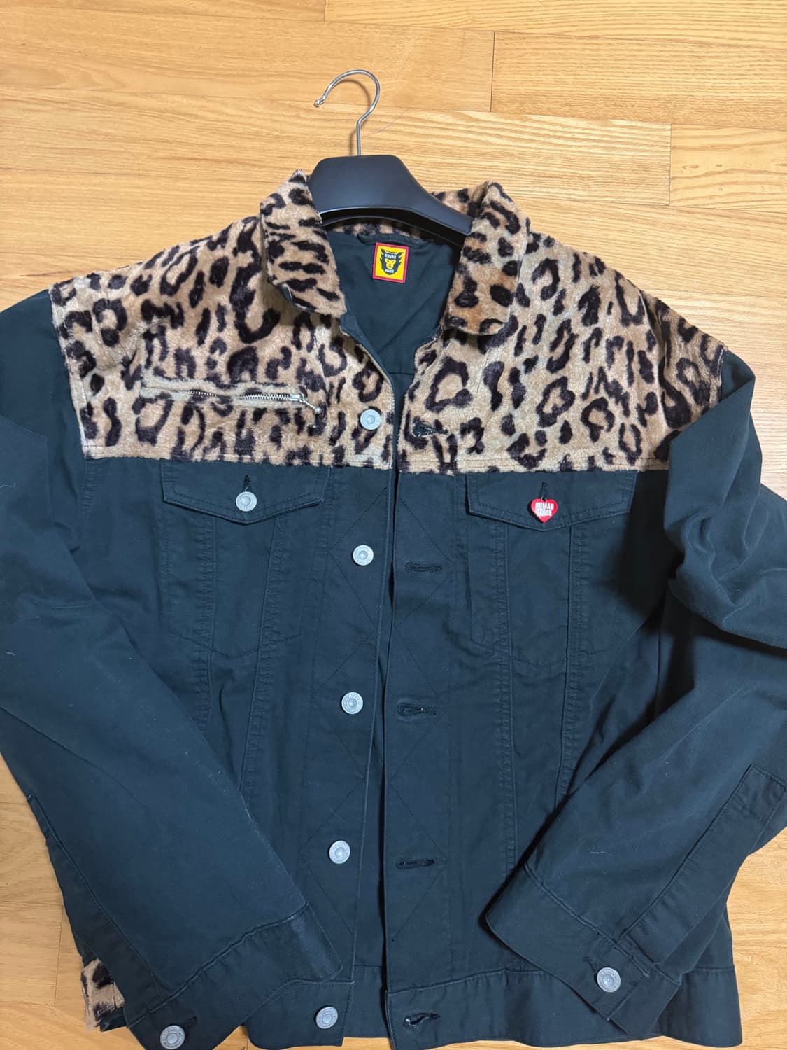 휴먼메이드 레오파드 자켓 블랙 XXL 상품이미지1