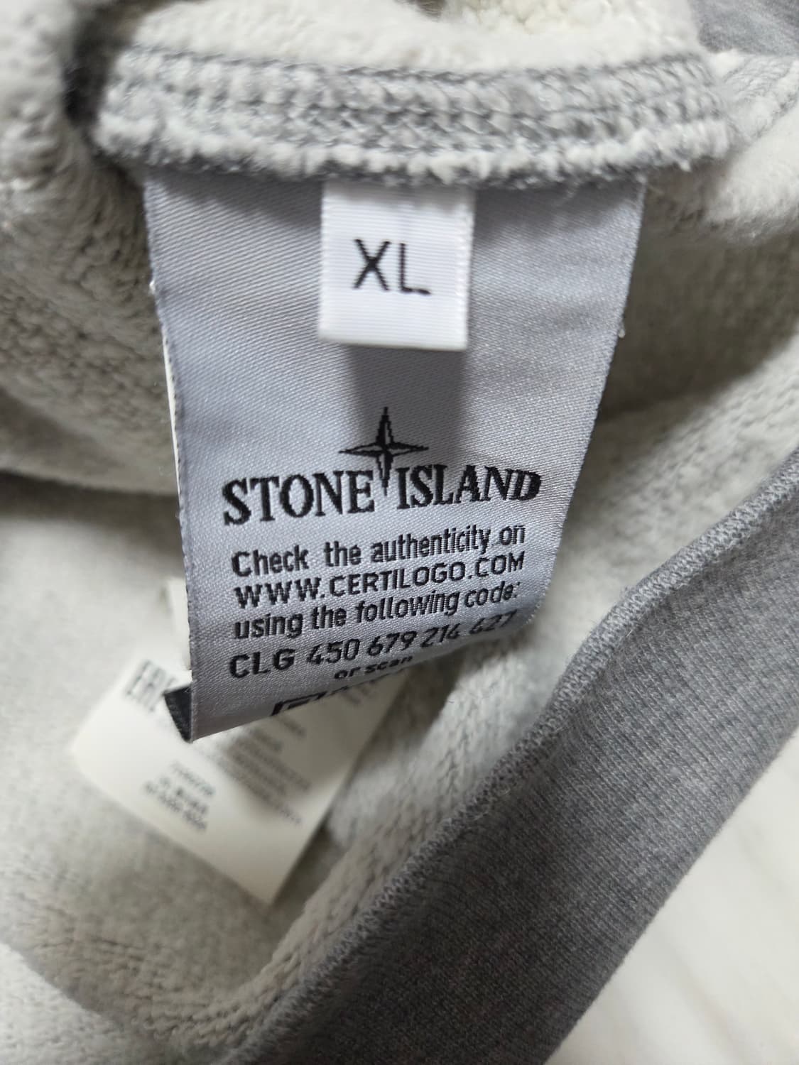 스톤아일랜드 그레이 맨투맨 상품이미지9