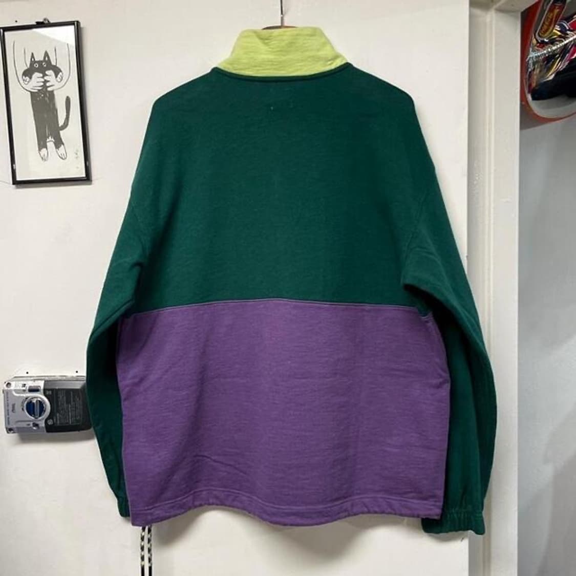 리바이스 레트로 포켓 반집업 맨투맨 (L)  상품이미지4