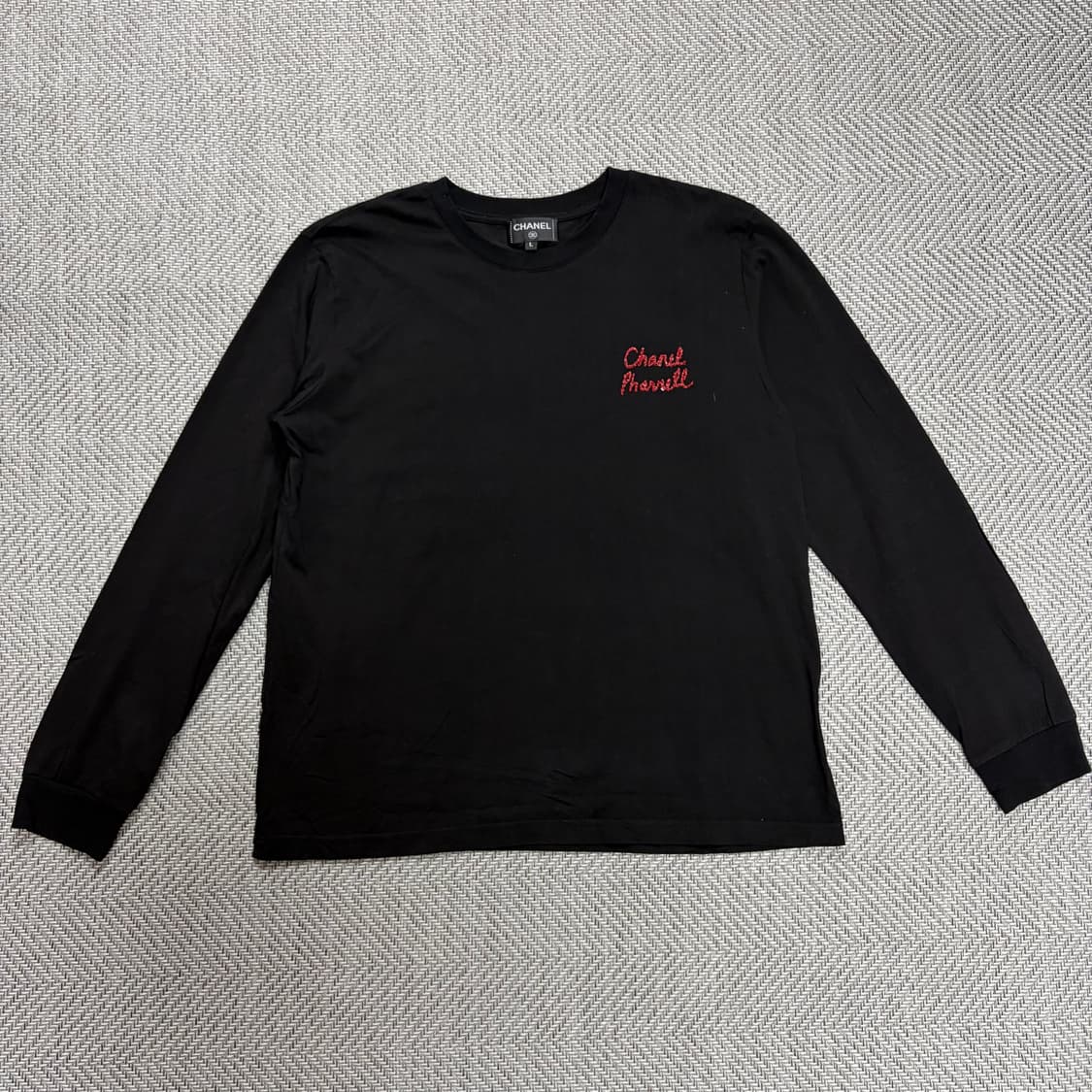 (L)샤넬x퍼렐윌리엄스 컬래버 비즈 긴팔티 상품이미지1