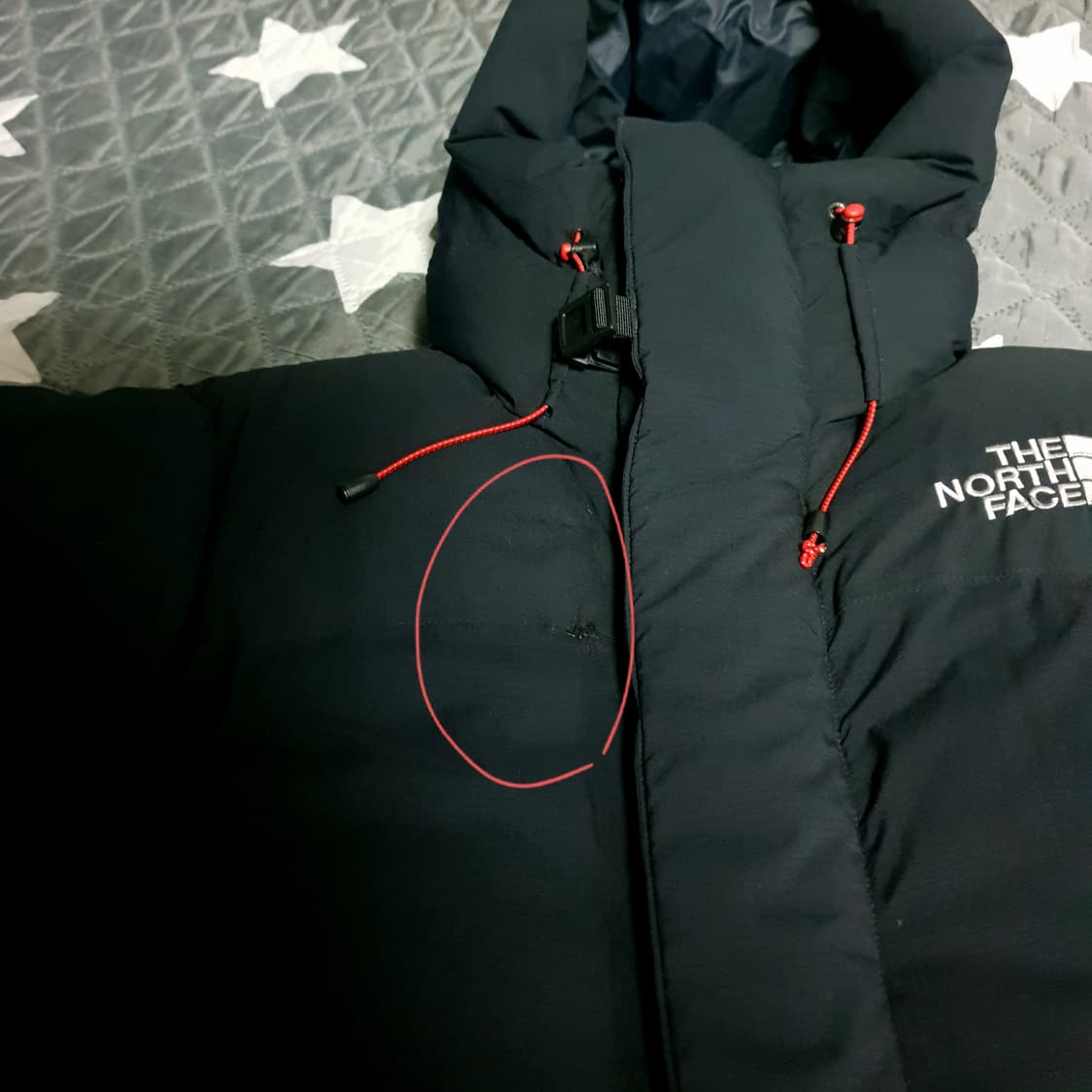 노스페이스 UIAA 서밋 히말라야3 하이벤트 구스다운 패딩 블랙 (90) 상품이미지10