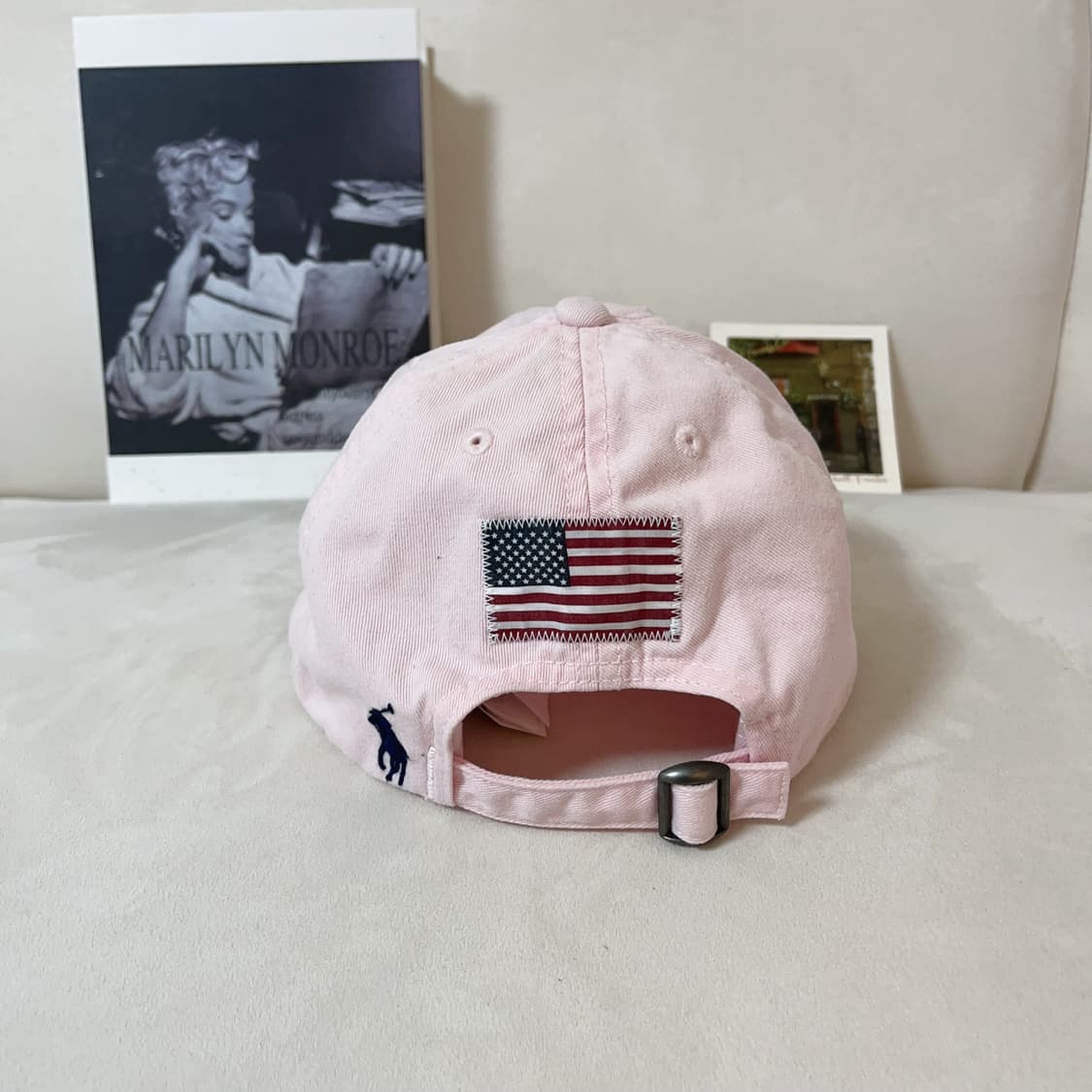 [정품] 폴로 핑크 / 빅로고 모자 상품이미지4