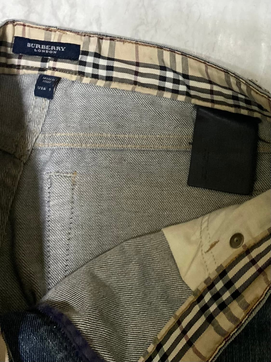 버버리 빈티지 청바지 허리 30 인치 상품이미지3