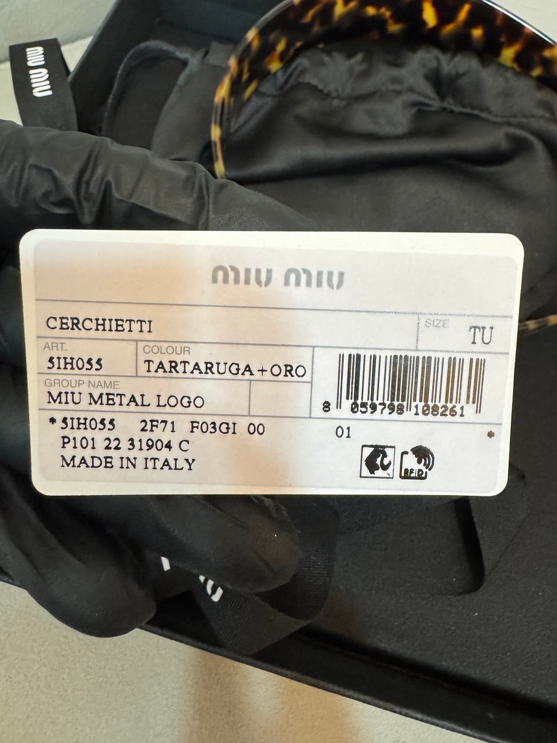 새상품 미우미우 헤어밴드  상품이미지2