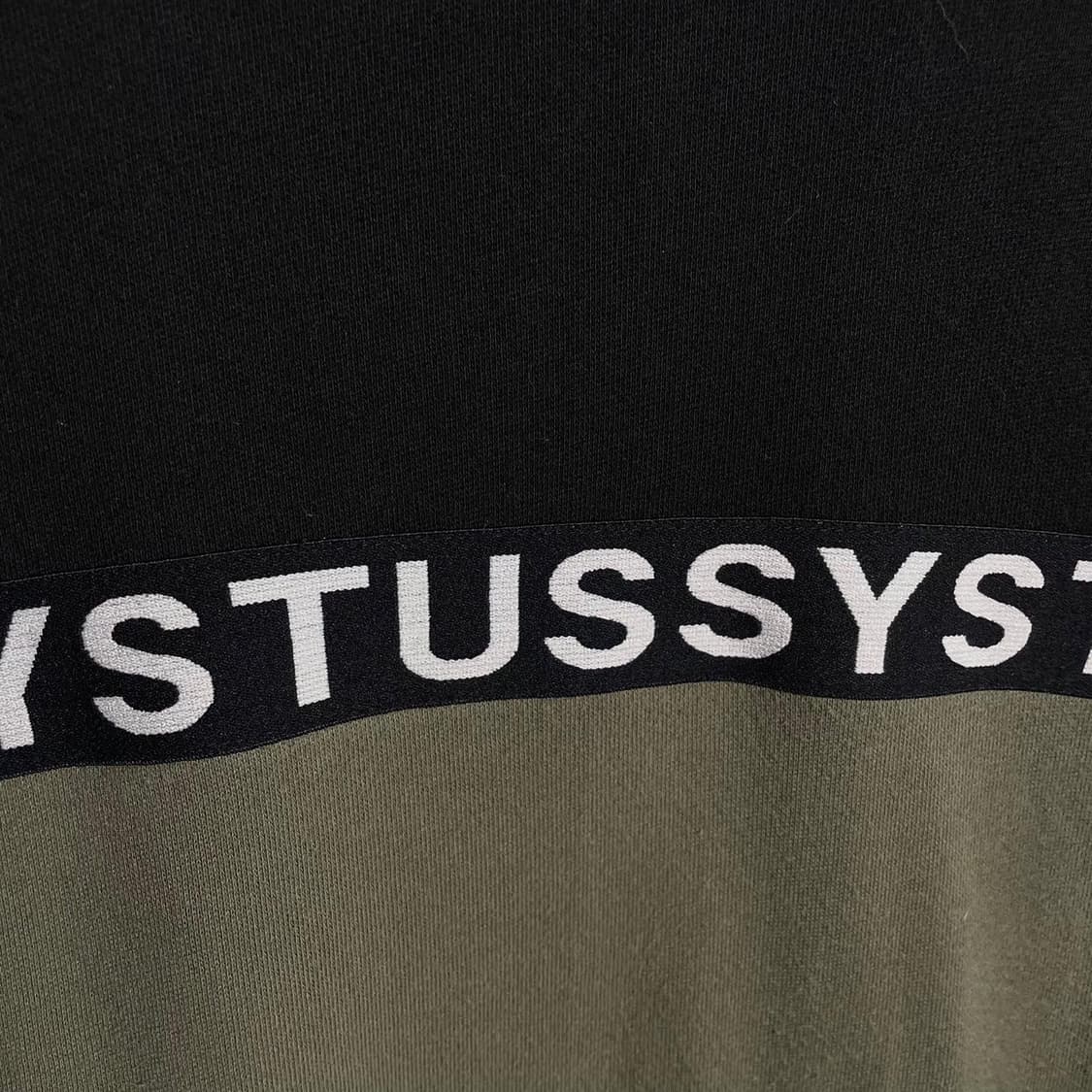 스투시 스트라이프 로고 배색 맨투맨 상품이미지7