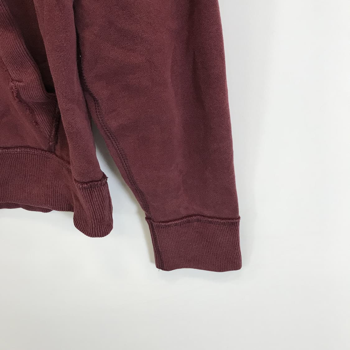 아베크롬비 버건디 Y2K 후드 [S] 상품이미지3